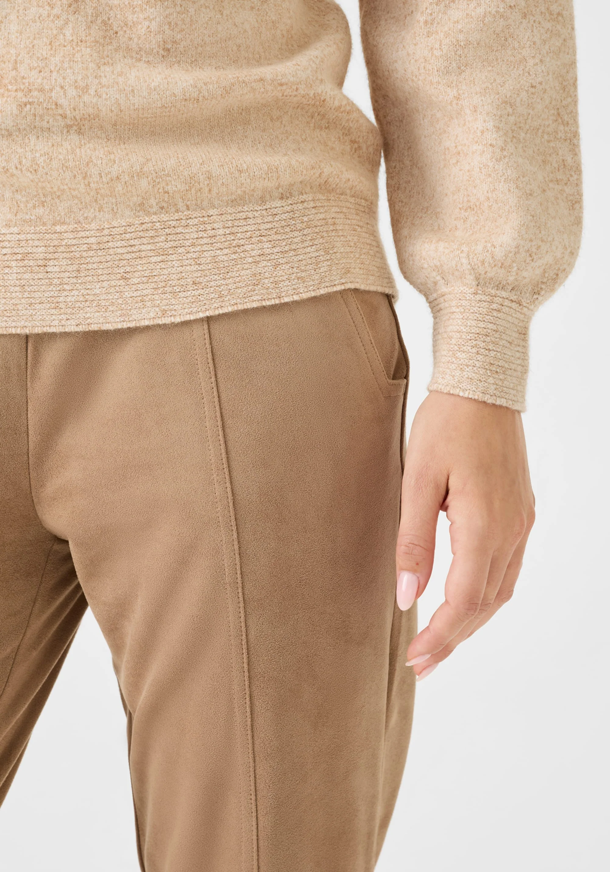 Mélange Knit Sweater - Image 4