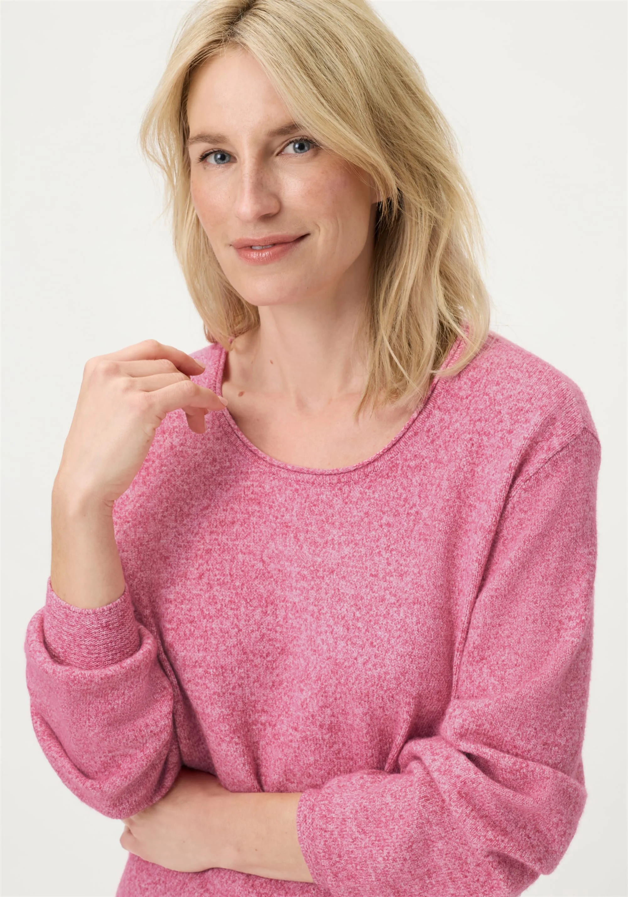 Mélange Knit Sweater - Image 8