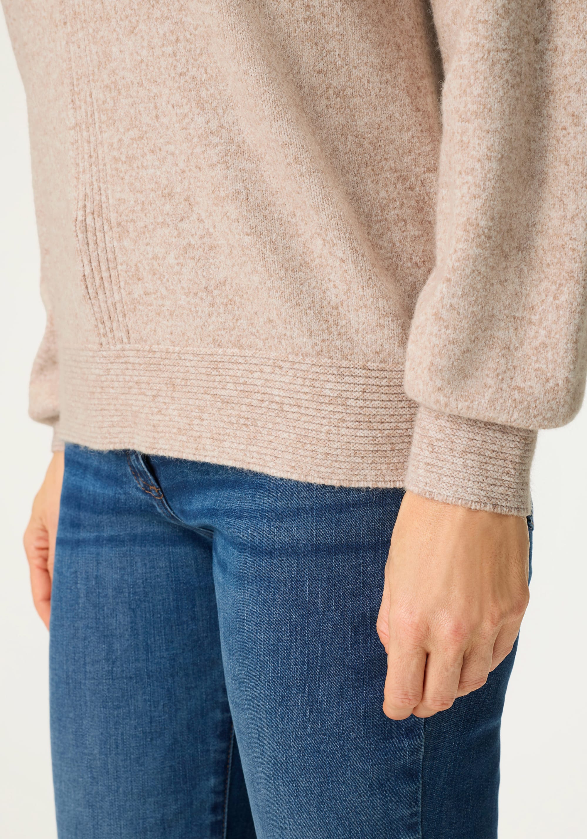 Melange Knit Sweater - Image 4