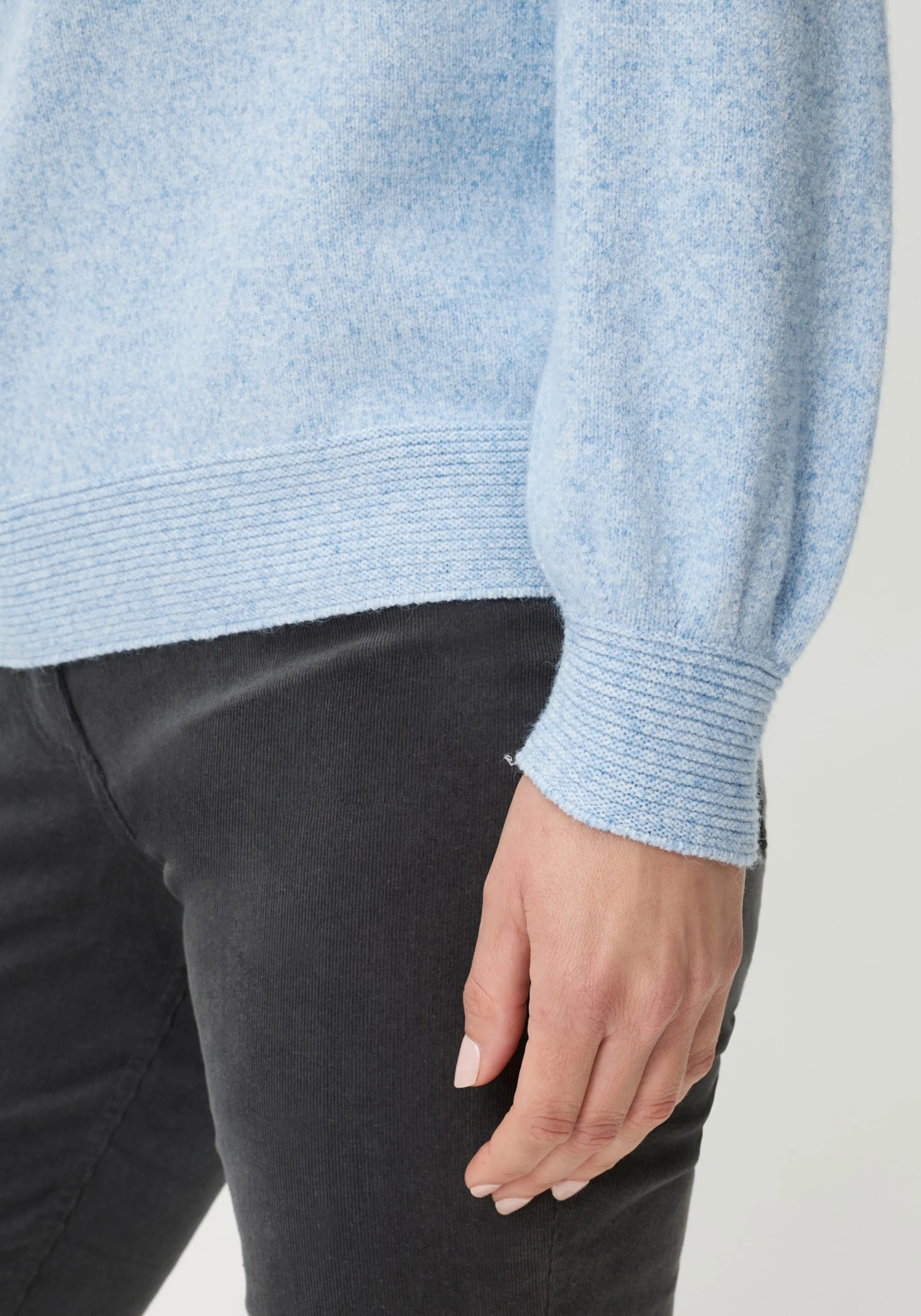 Mélange Knit Sweater - Image 4