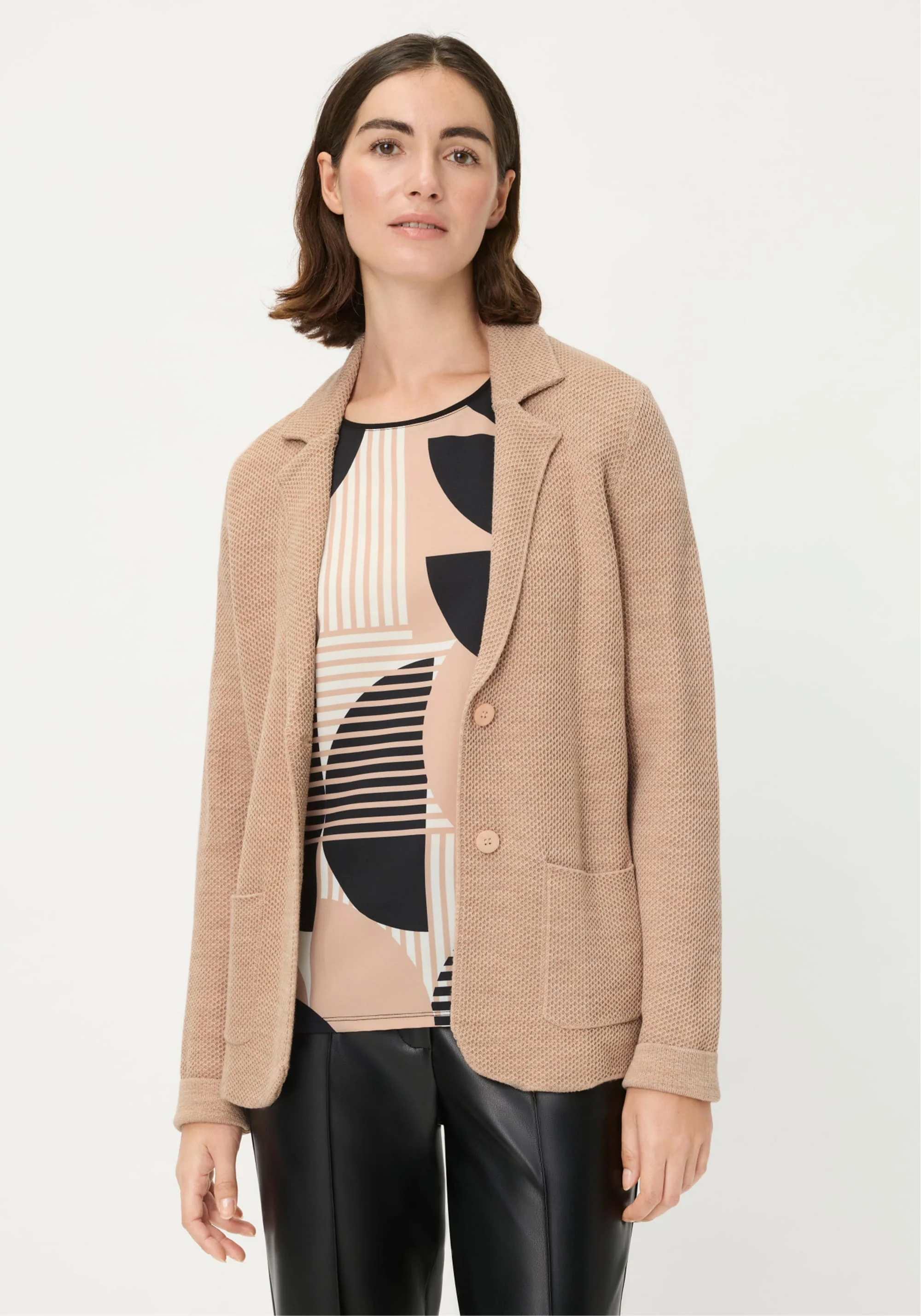 Merino Wool Blend Blazer - Image 6