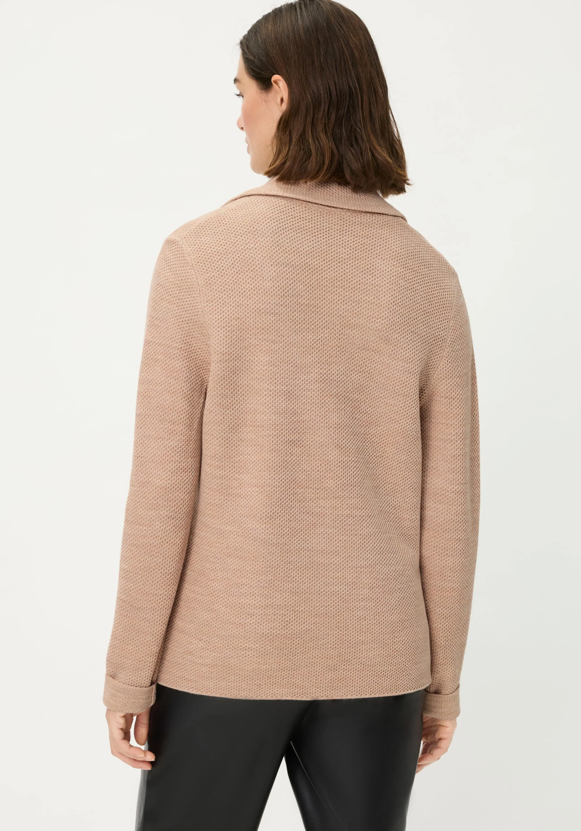 Merino Wool Blend Blazer - Image 7
