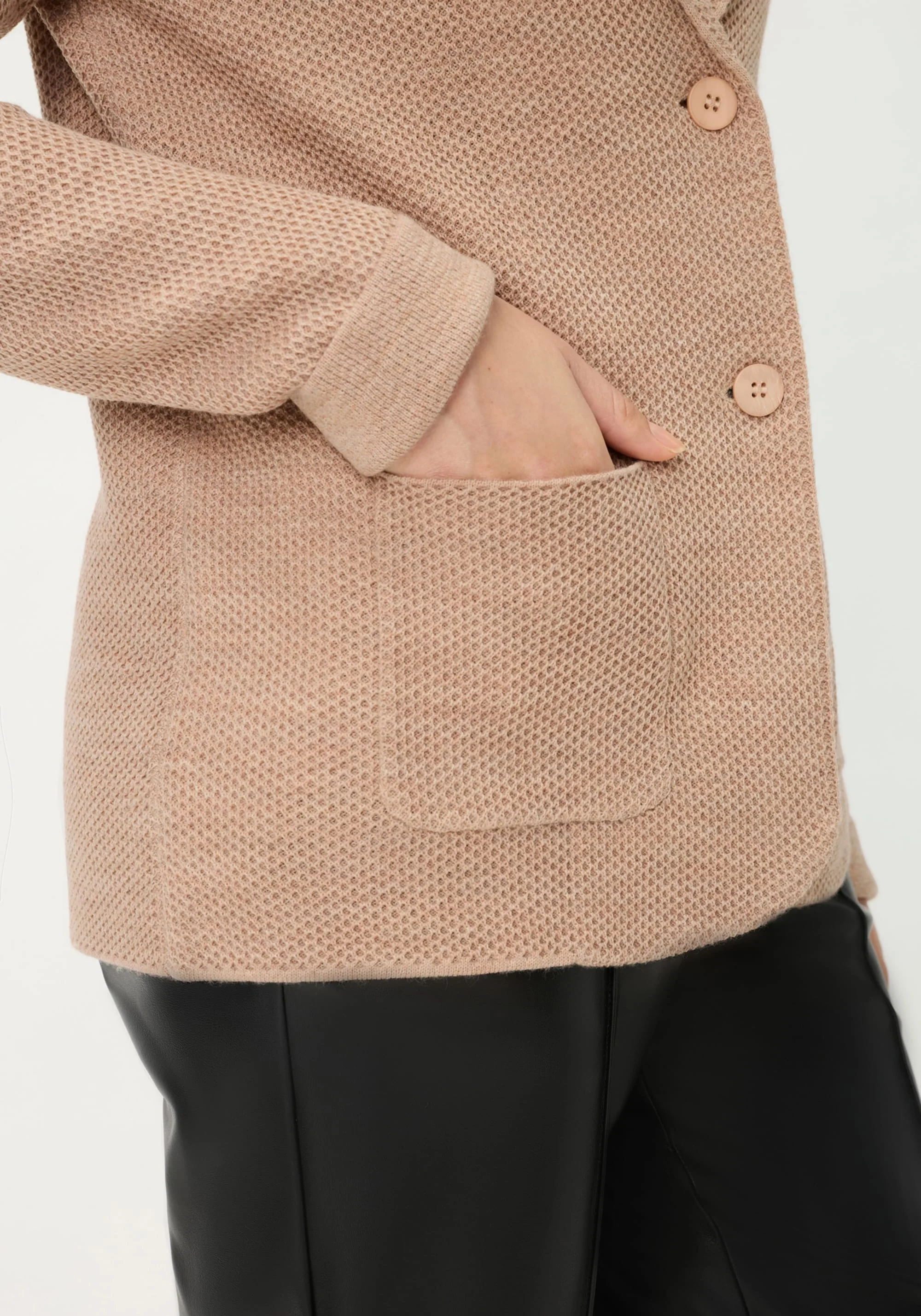 Merino Wool Blend Blazer - Image 8