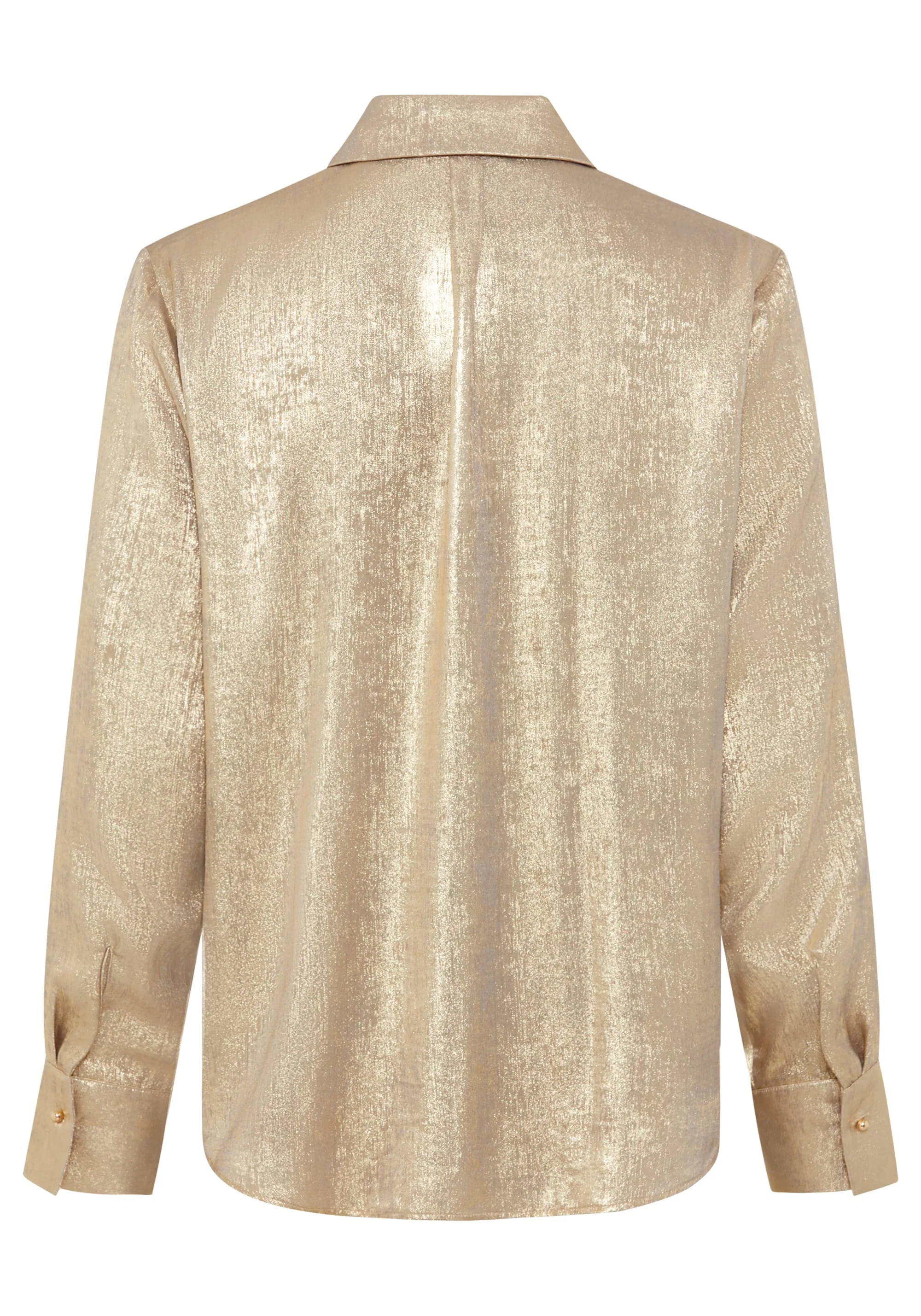 Metallic Crinkle Shirt - Image 6