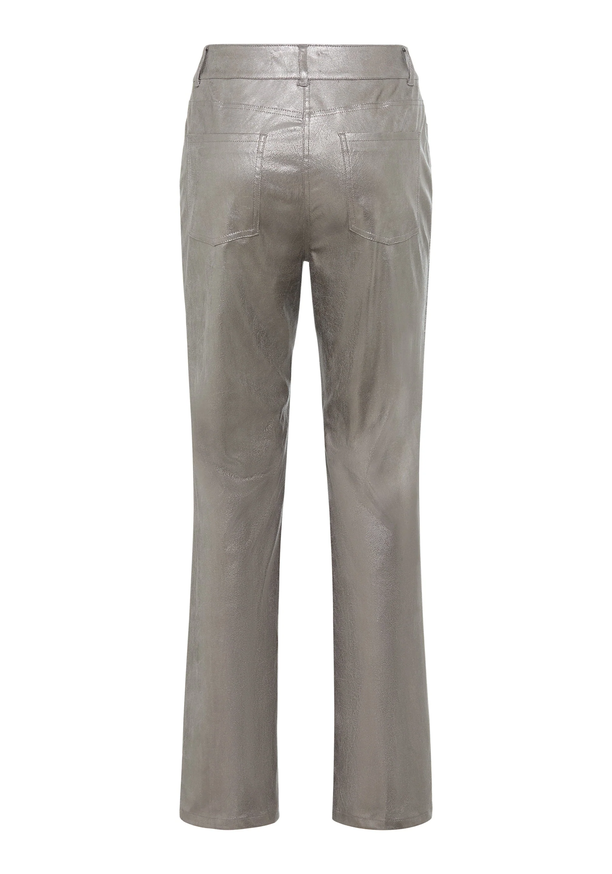 Metallic Soft Leather Look Pant - Image 5
