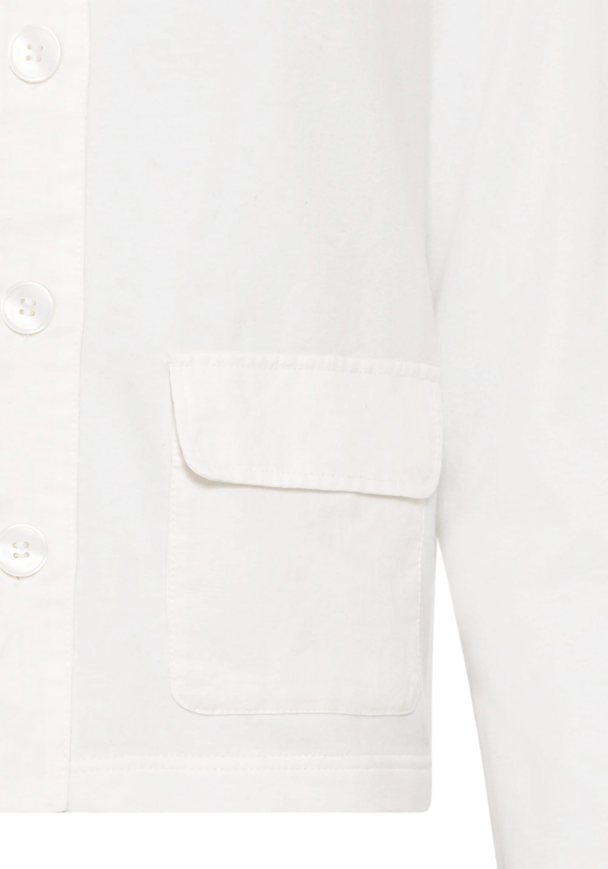 Mixed Media Cropped Jacket - Image 3