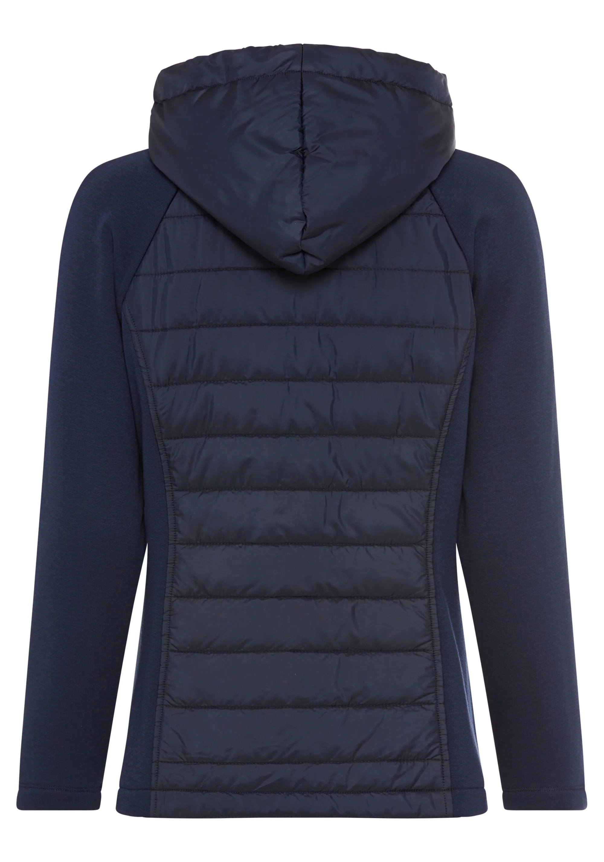 Mixed Media Hooded Jacket - Image 5