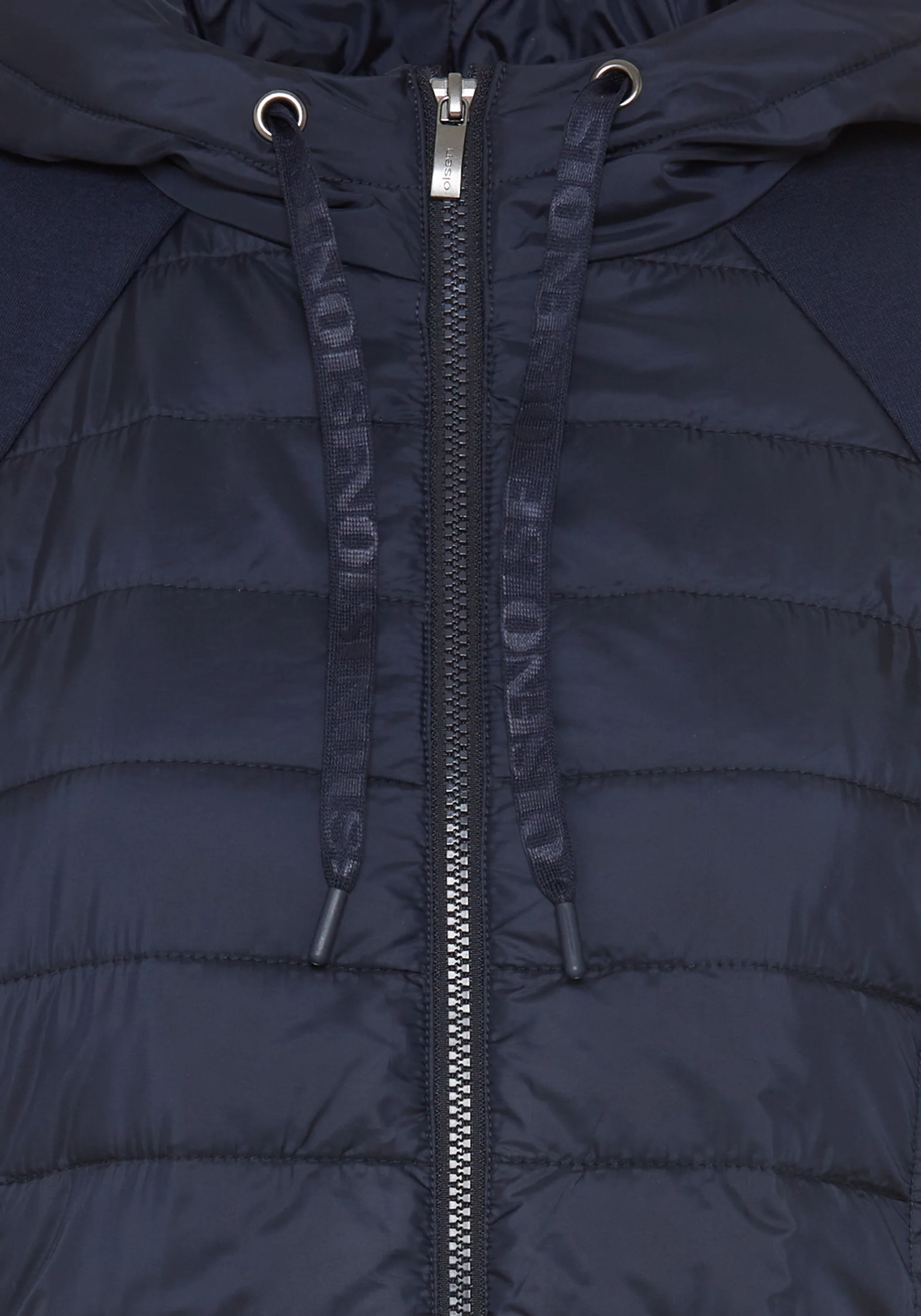 Mixed Media Hooded Jacket - Image 6