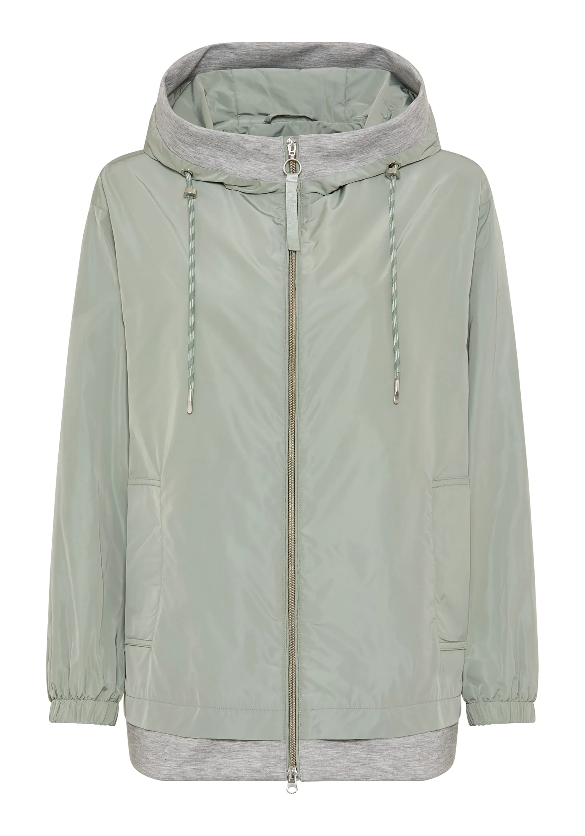 Mixed Media Hooded Jacket - Image 6