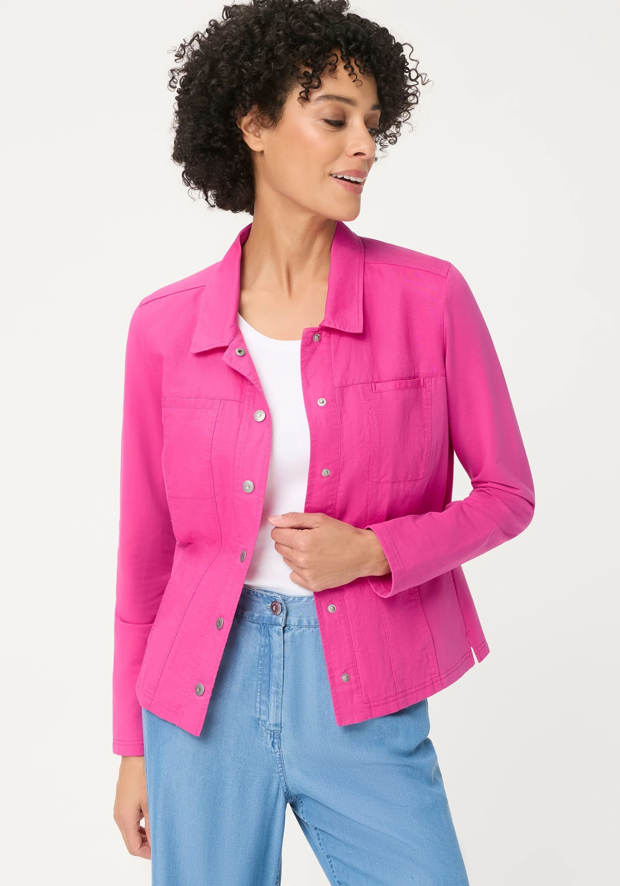 Mixed Media Jacket - Image 6