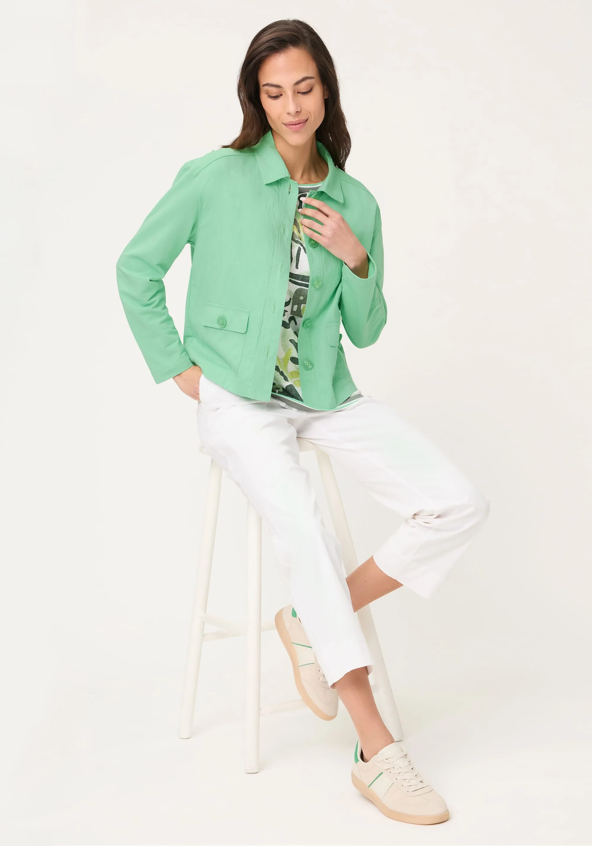Mixed Media Jacket - Image 10