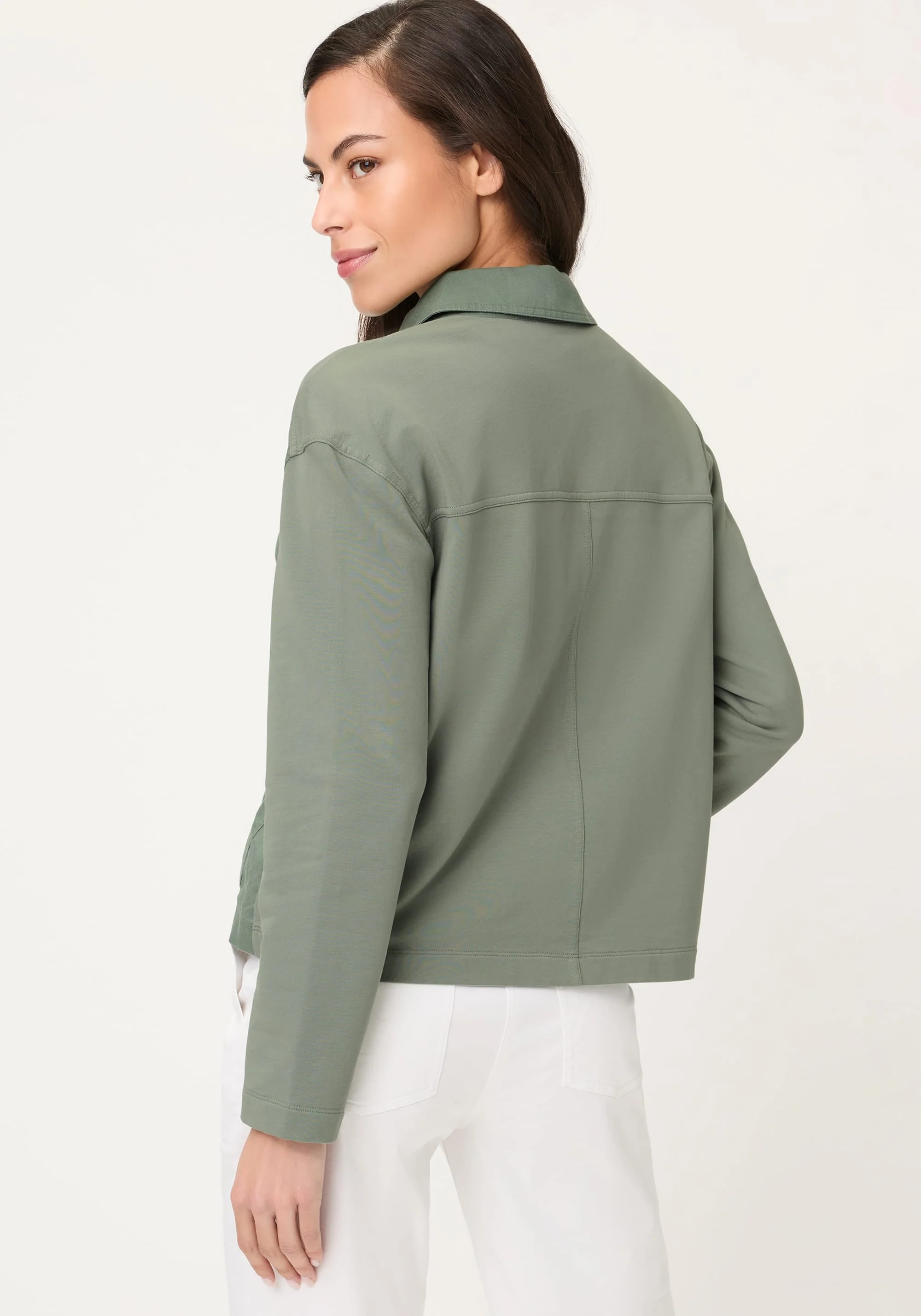 Mixed Media Jacket - Image 3