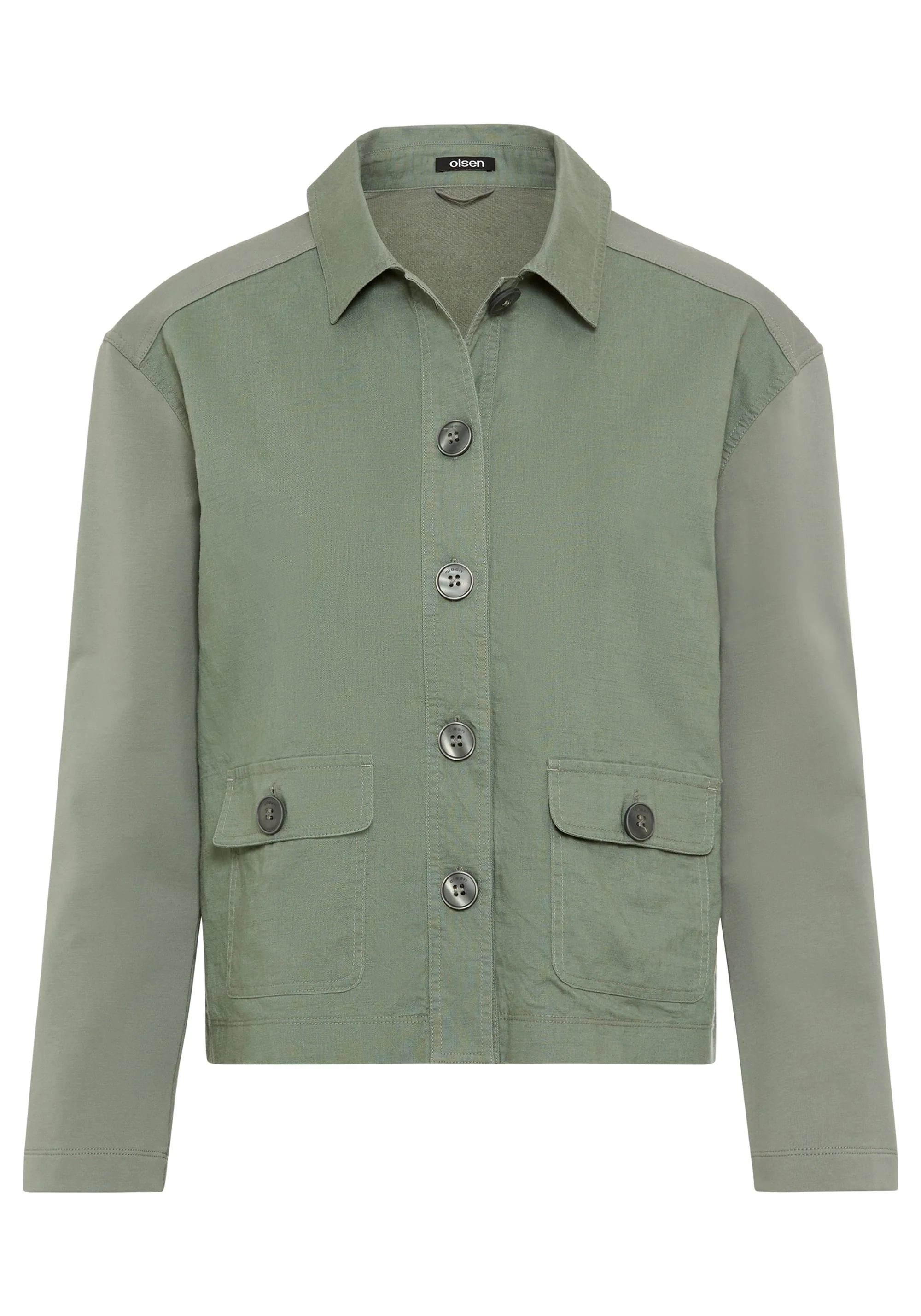 Mixed Media Jacket - Image 6