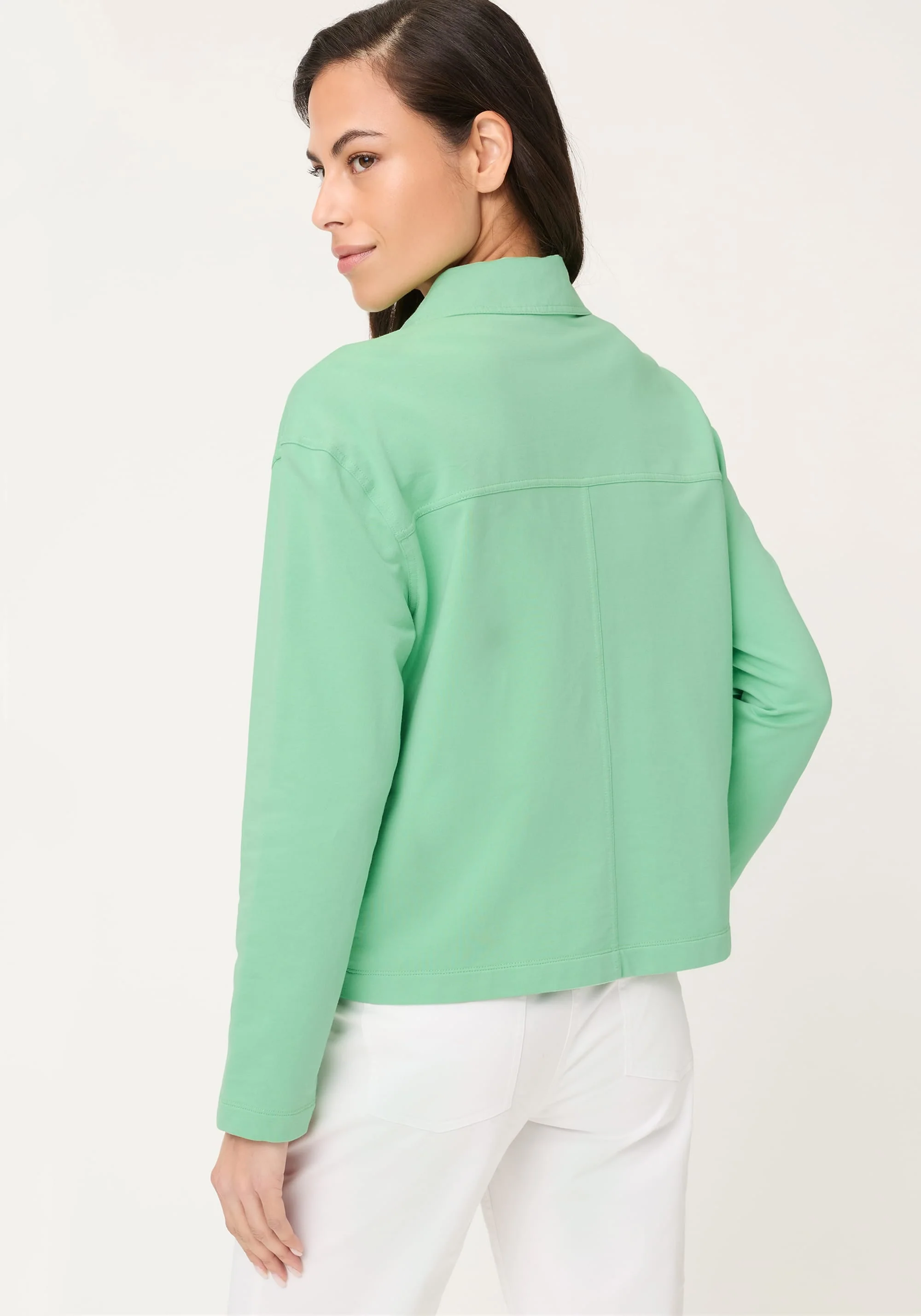 Mixed Media Jacket - Image 8
