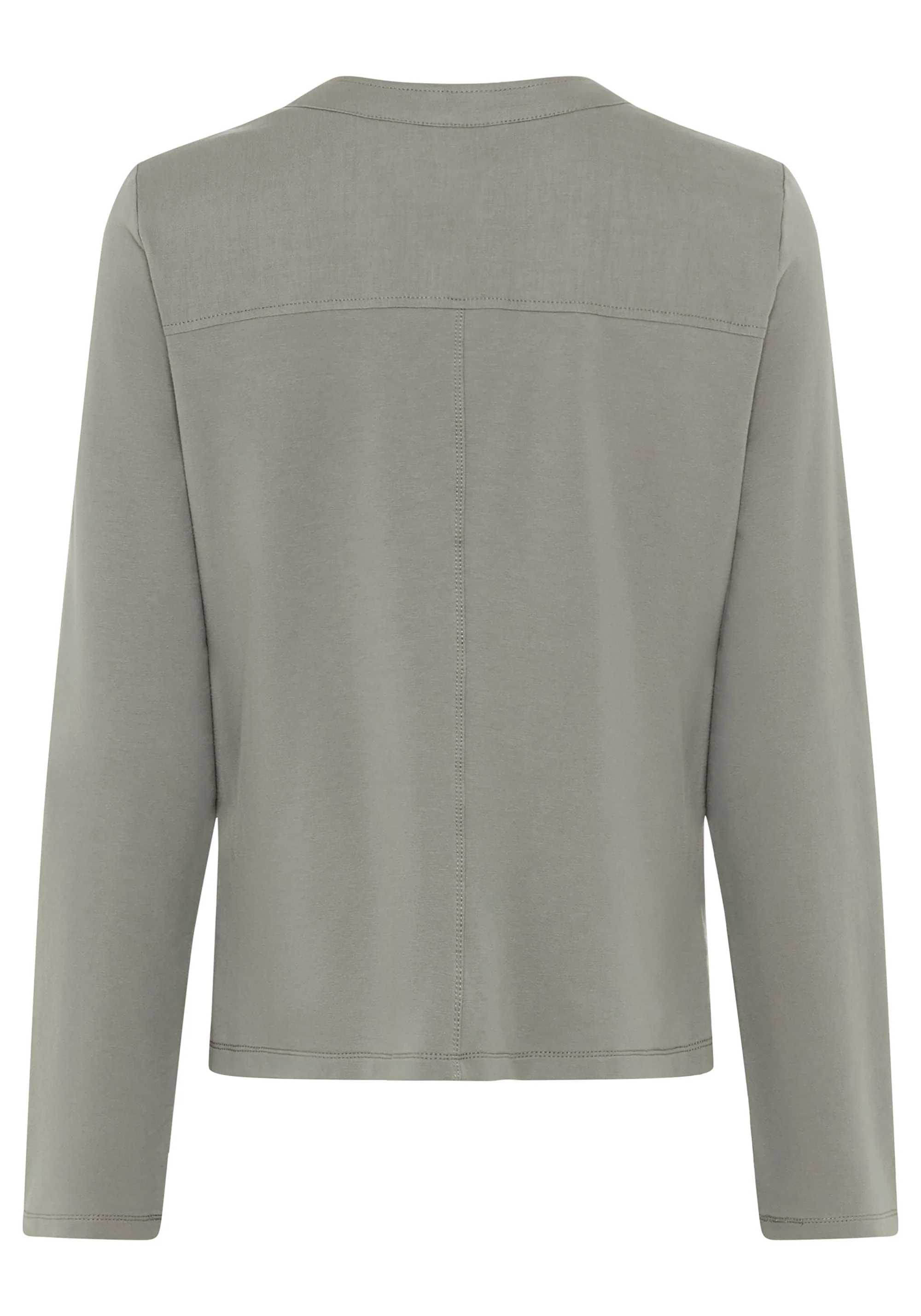 Mixed Media Jersey Jacket - Image 4