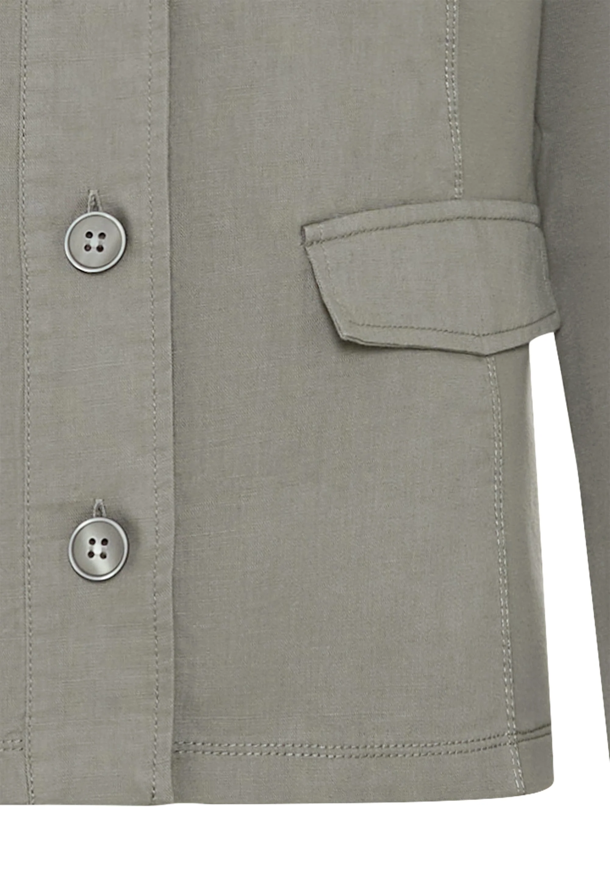 Mixed Media Jersey Jacket - Image 5