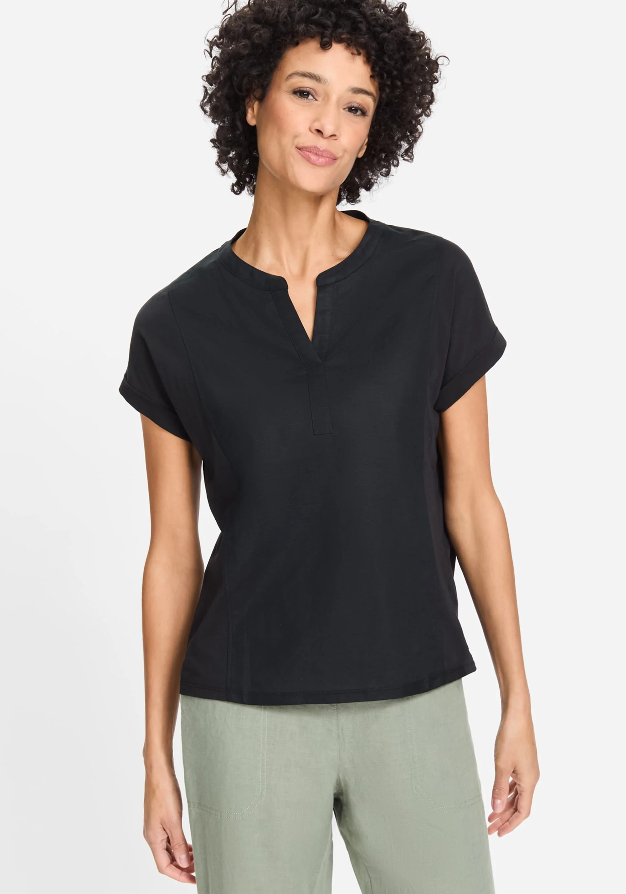 Mixed Media Tunic T-Shirt - Image 6