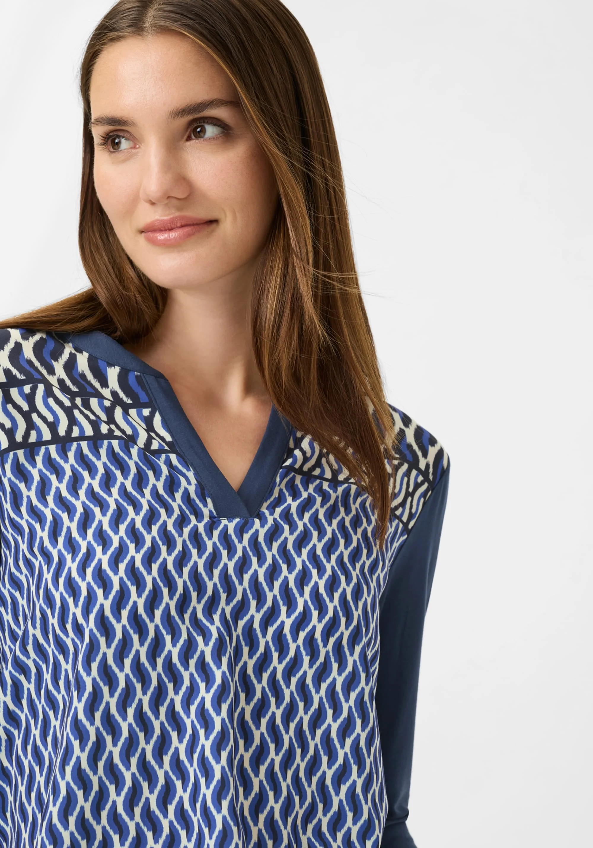 Mixed Media Tunic T-Shirt - Image 4