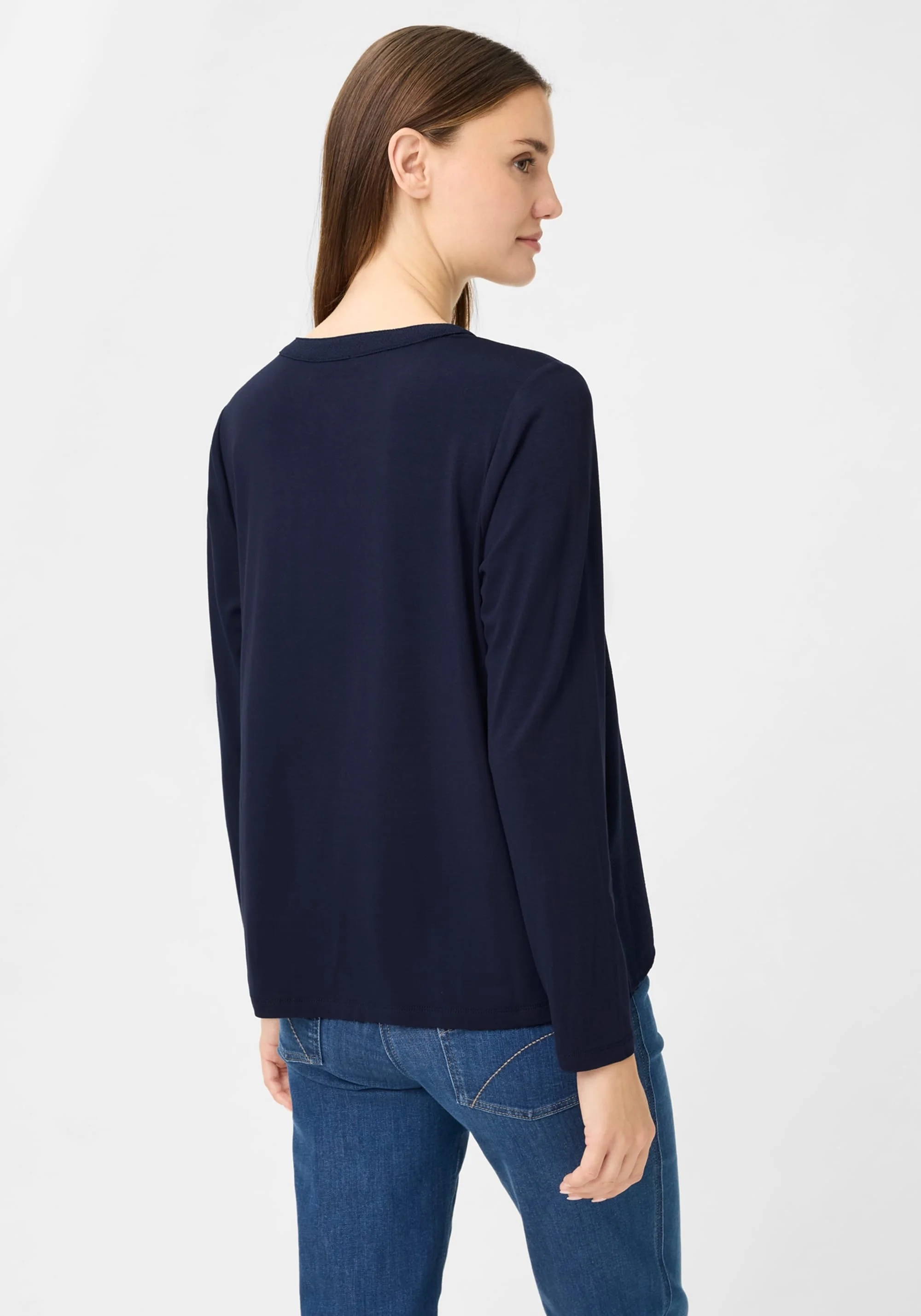Mixed Media Tunic T-Shirt - Image 2