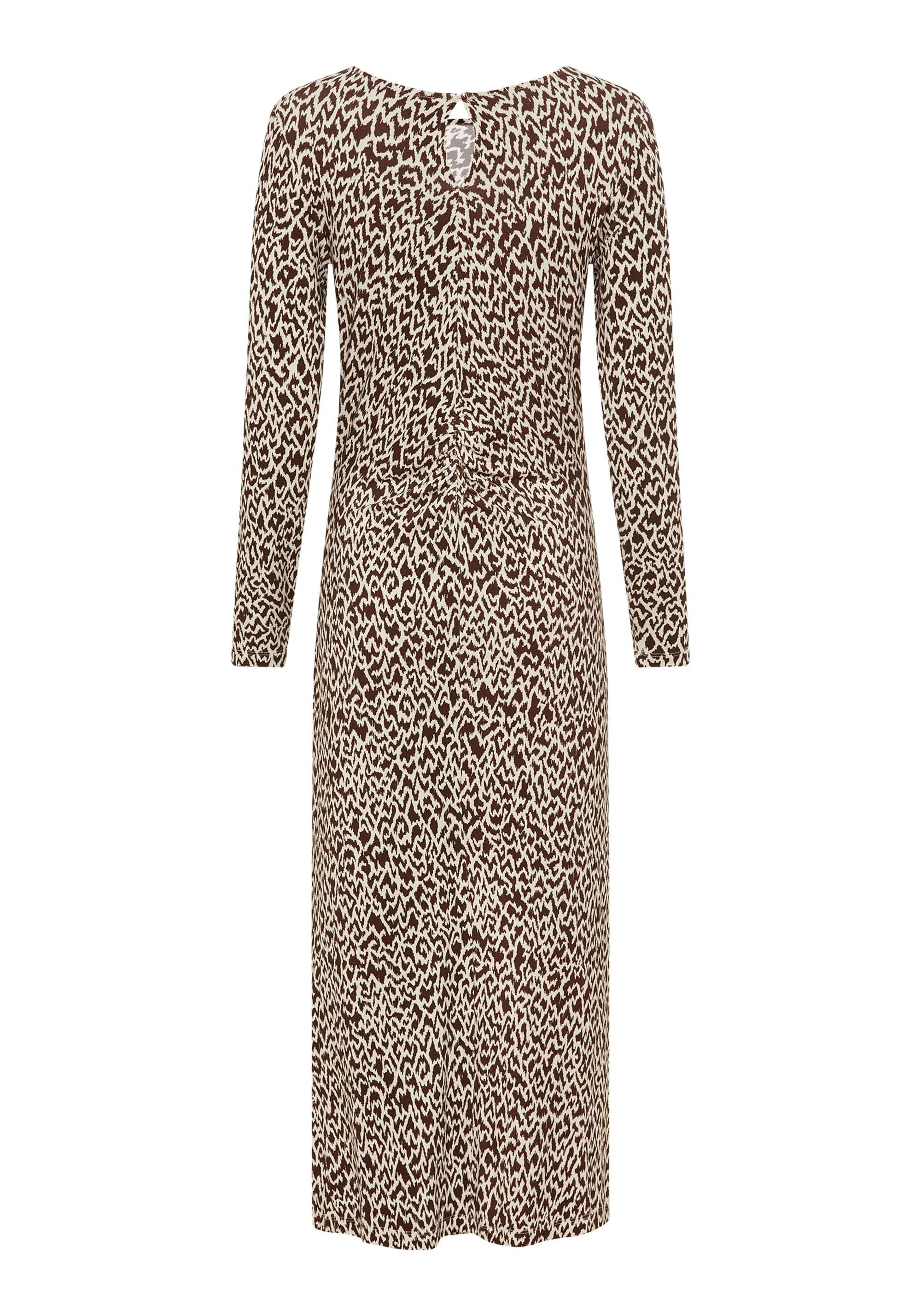 Modern Animal Fitted Midi Dress - Image 5