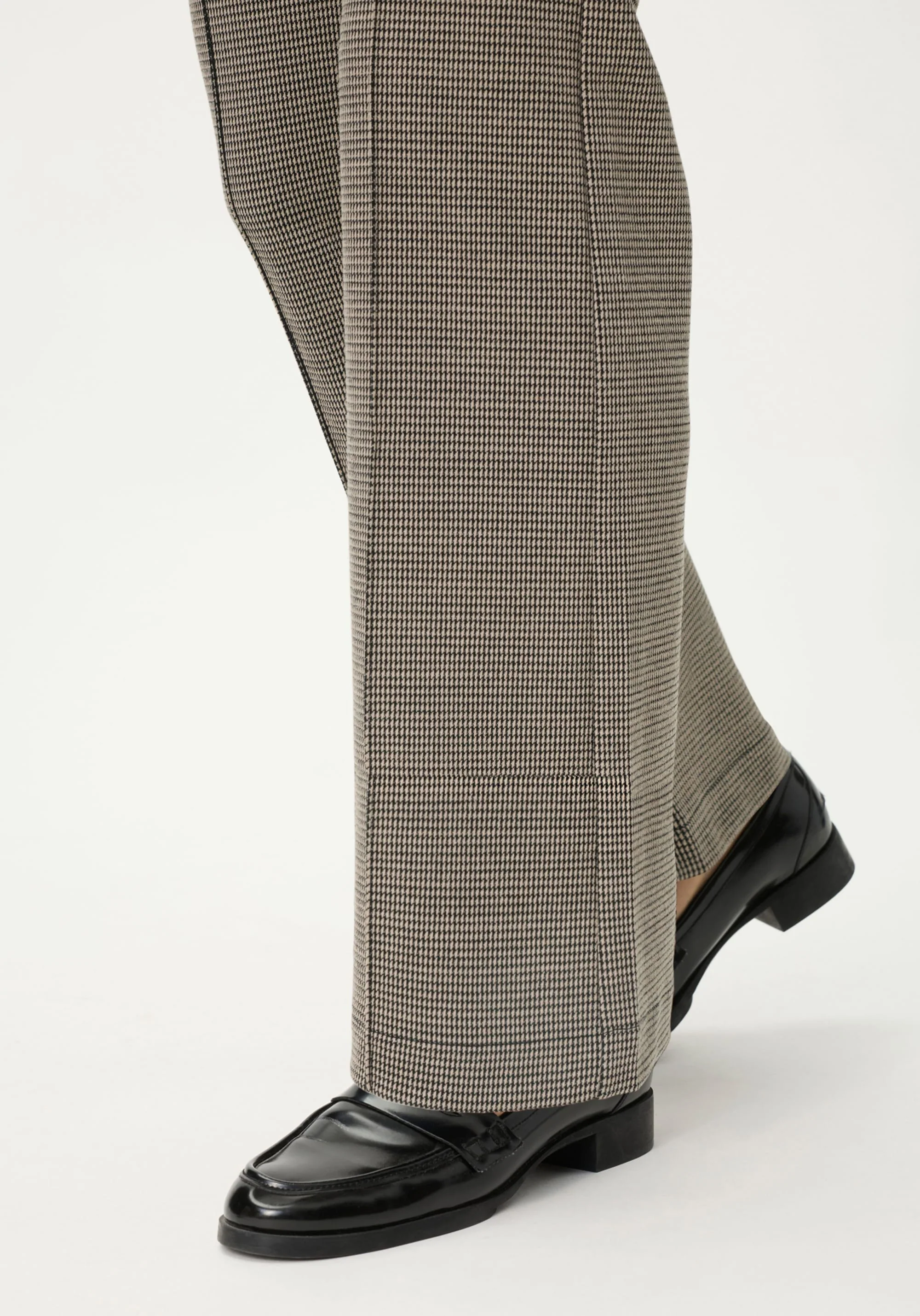 Mona Fit Bootcut Pull-On Check Pant - Image 5