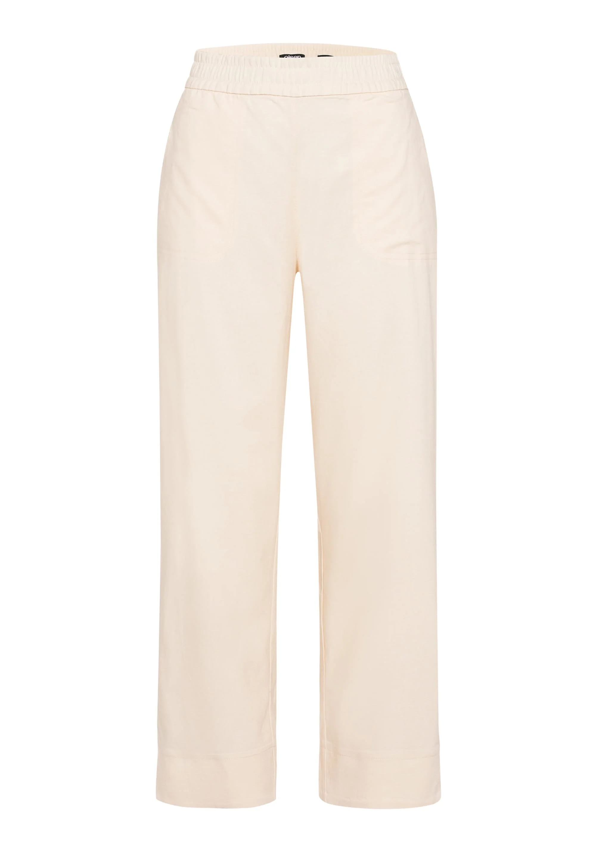 Mona Fit Linen Blend Pull-On Pant - Image 4