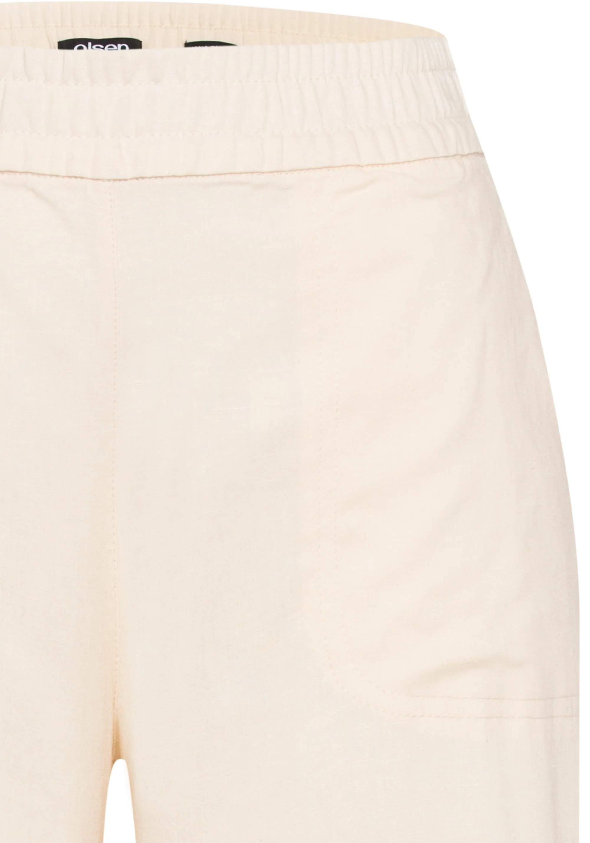 Mona Fit Linen Blend Pull-On Pant - Image 6