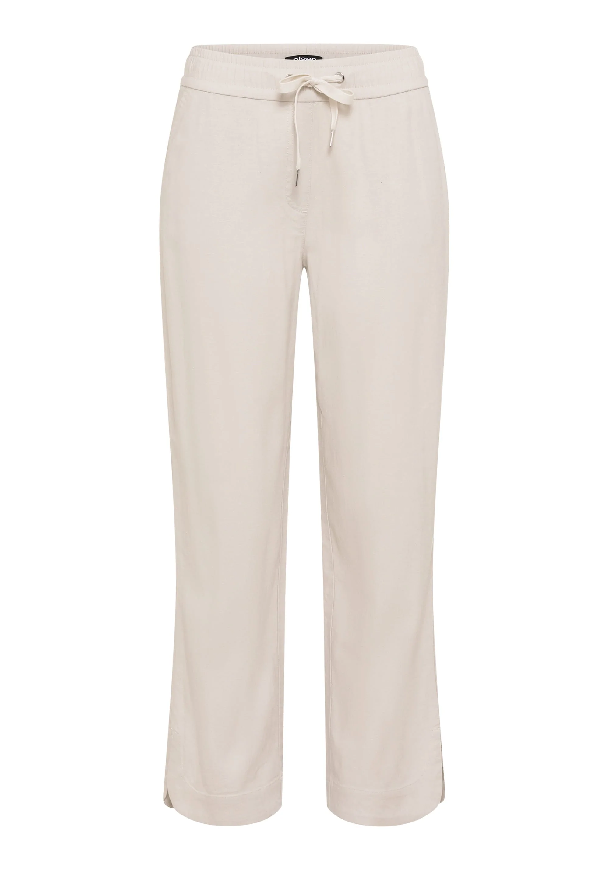 Mona Fit Pull-On Linen Blend Pant - Image 4
