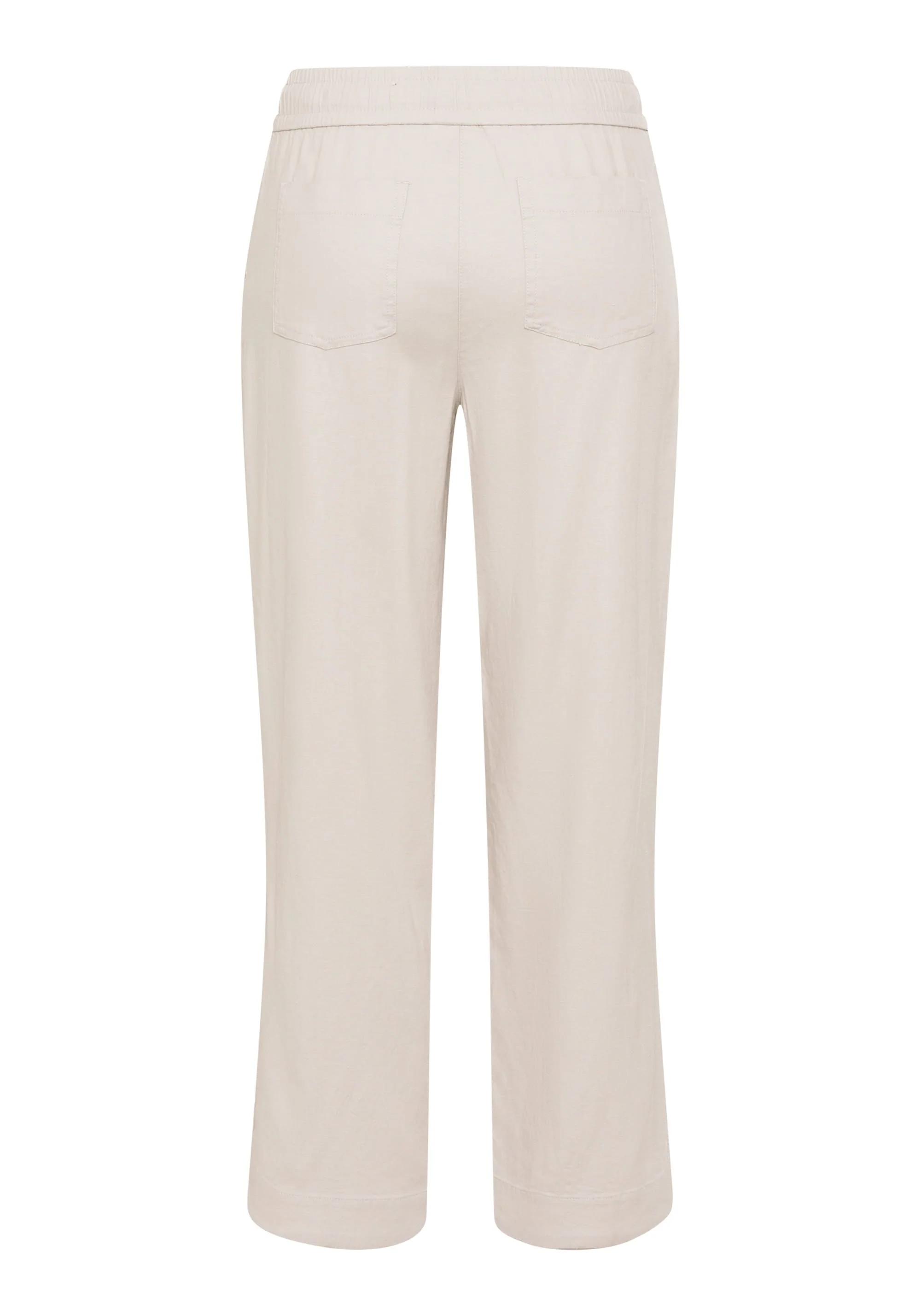 Mona Fit Pull-On Linen Blend Pant - Image 5