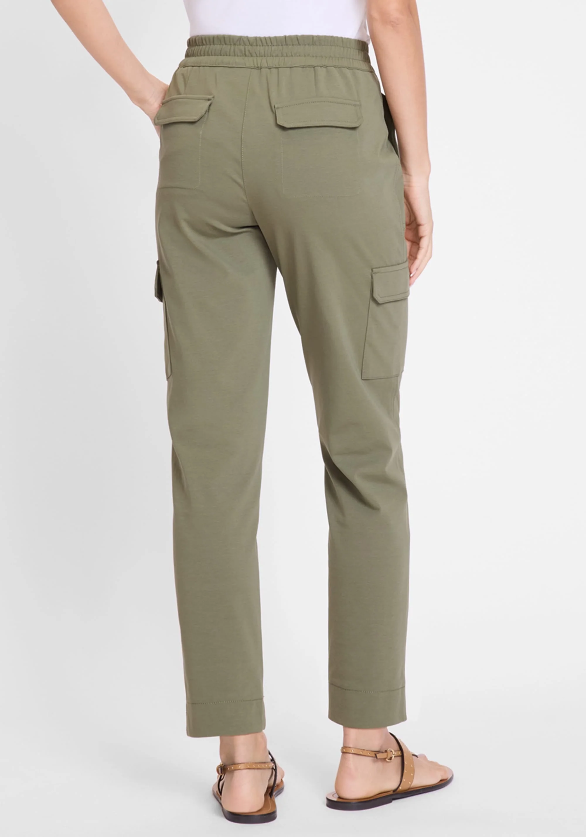 Mona Fit Straight Cropped Cargo Pant - Image 3