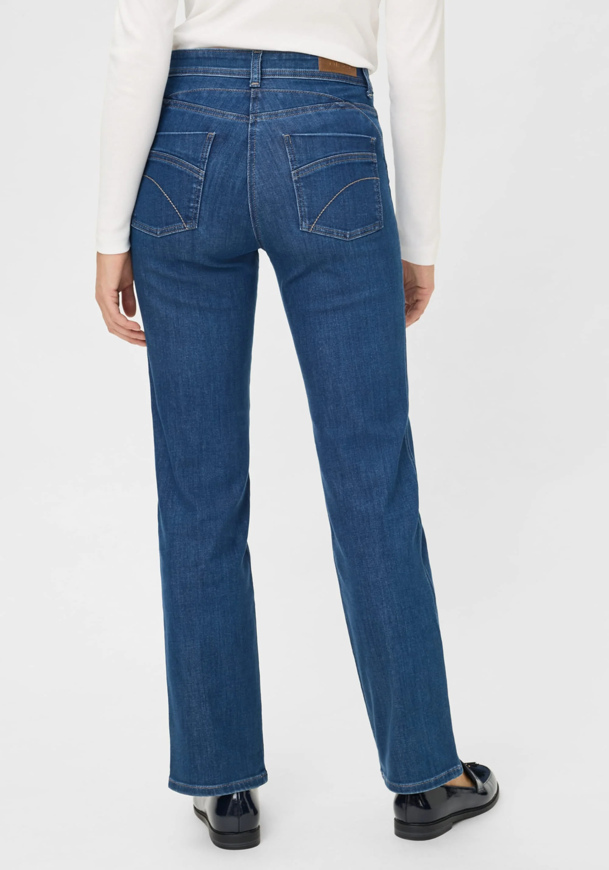 Mona Fit Straight Leg Jean - Image 3