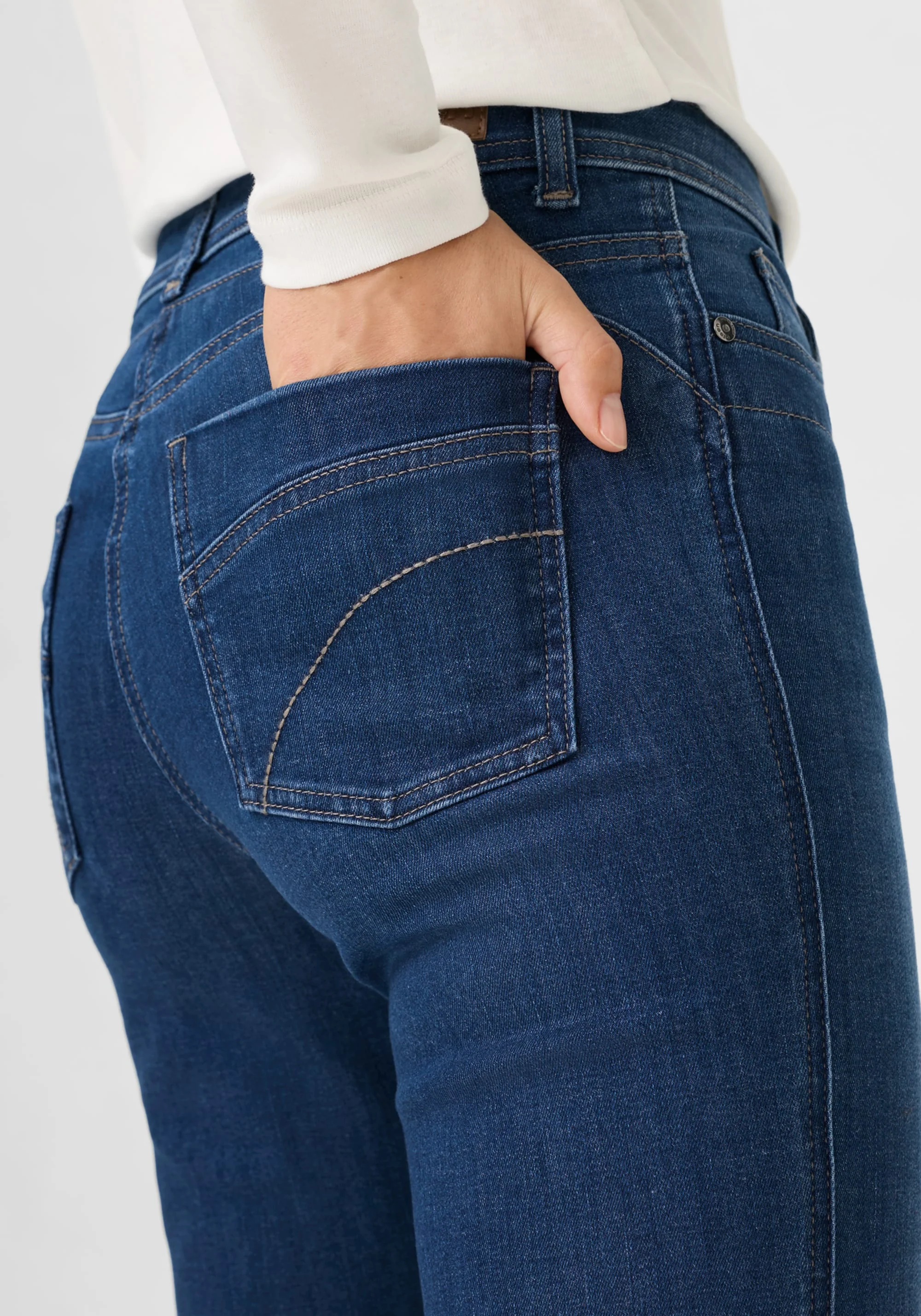 Mona Fit Straight Leg Jean - Image 4