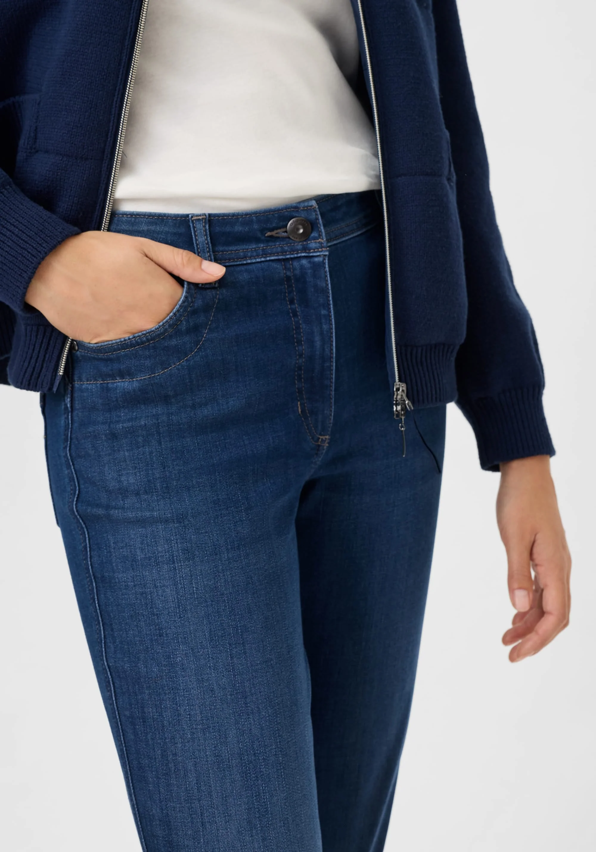 Mona Fit Straight Leg Jean - Image 5