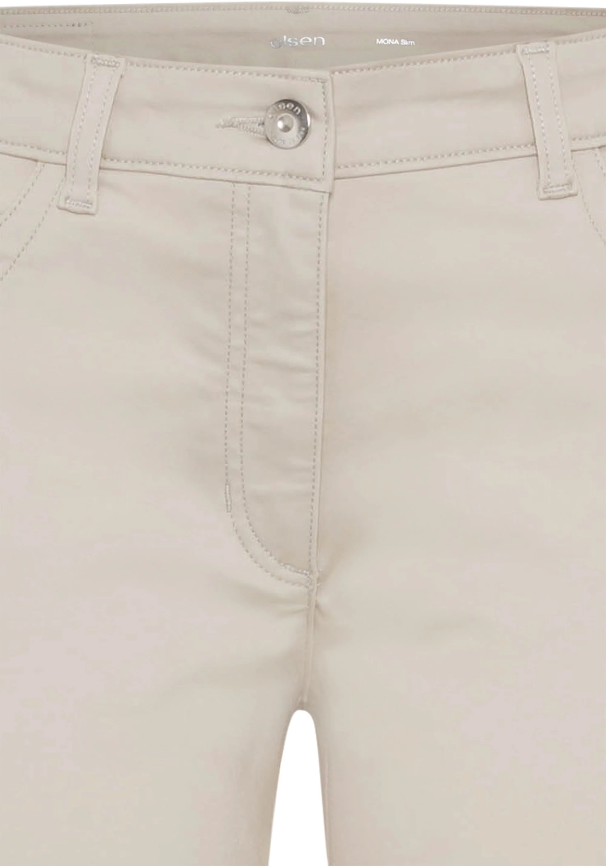 Mona Slim Leg Power Stretch Capri - Image 5