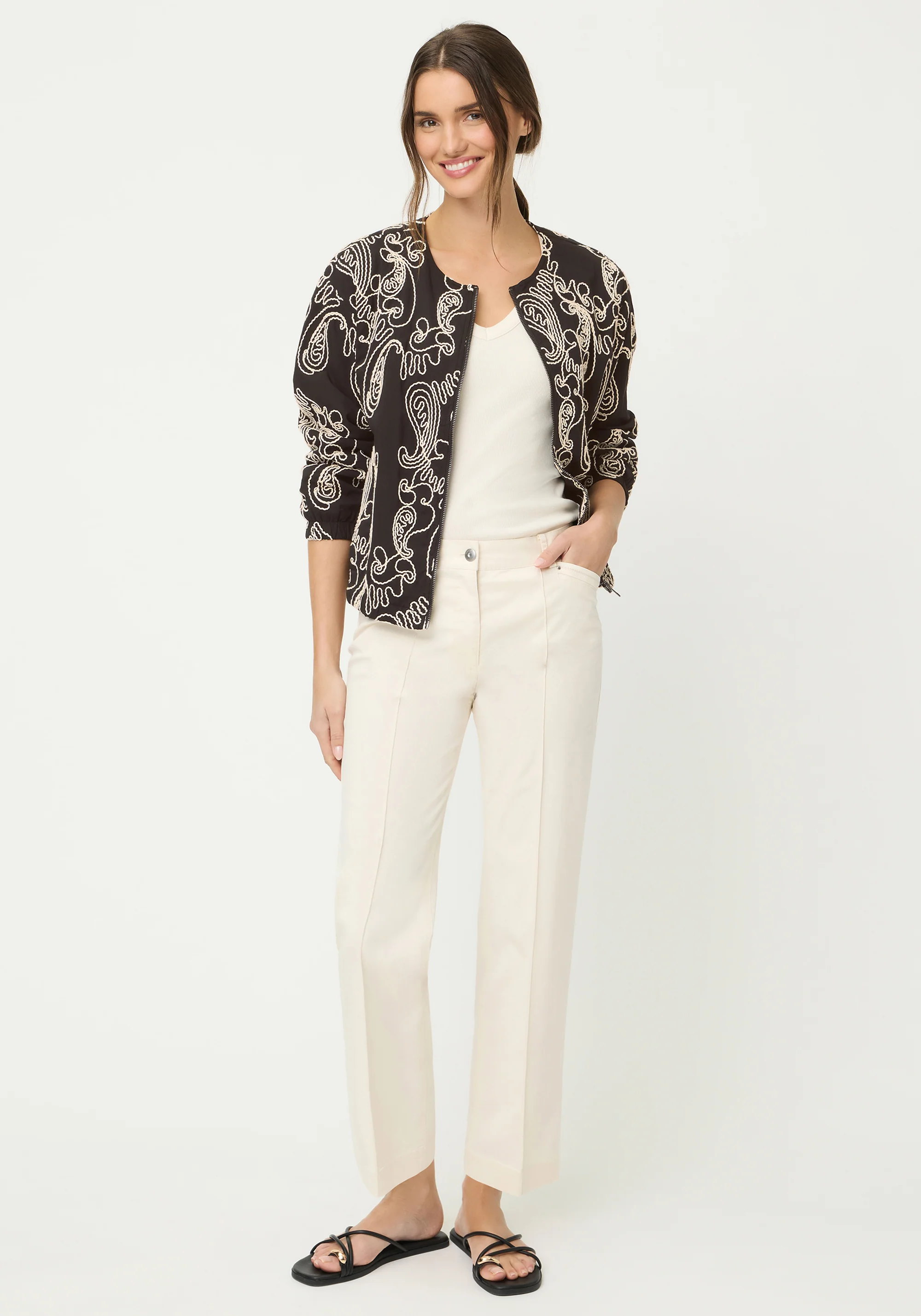 Mona Straight Casual Pants