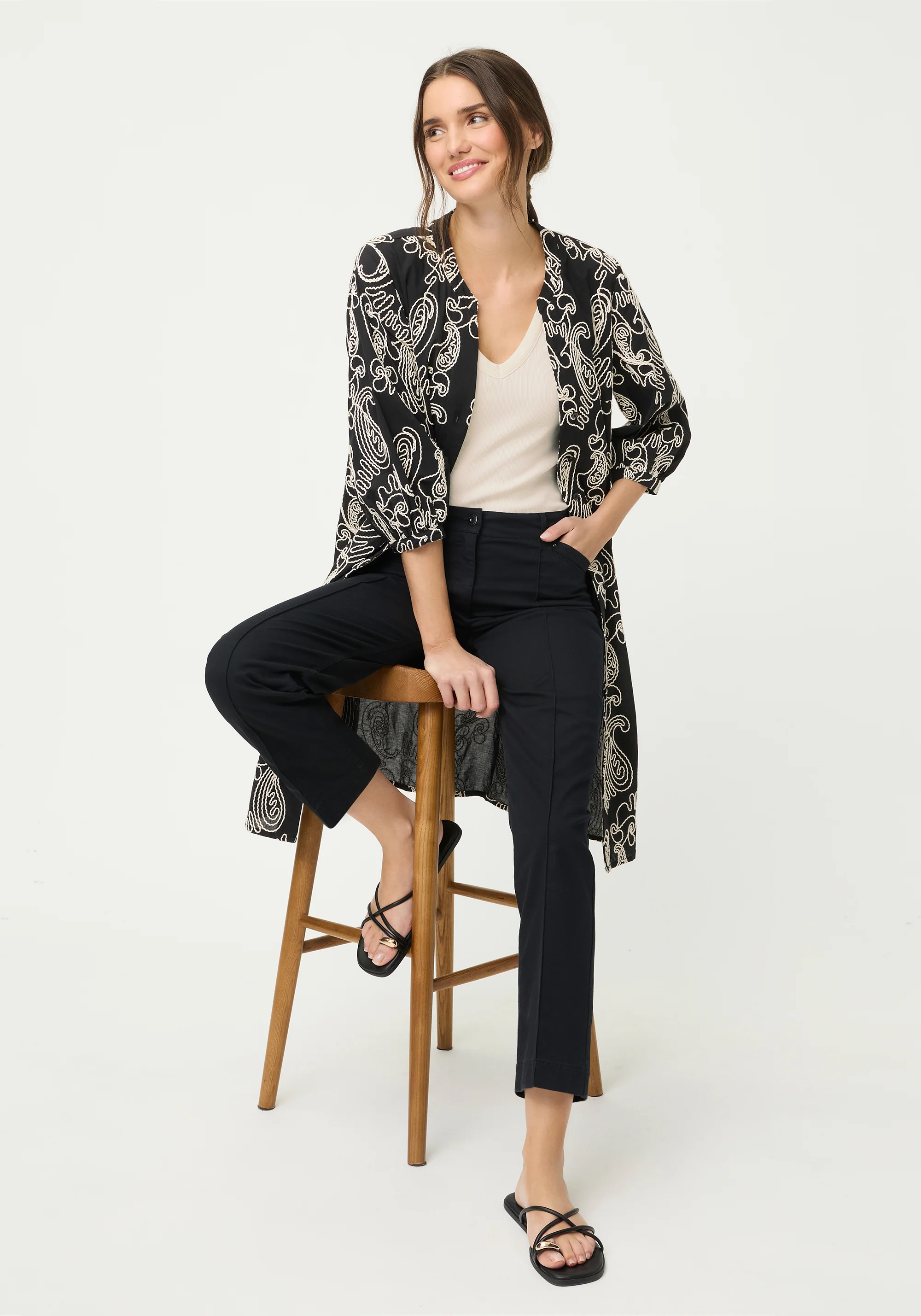 Mona Straight Casual Pants