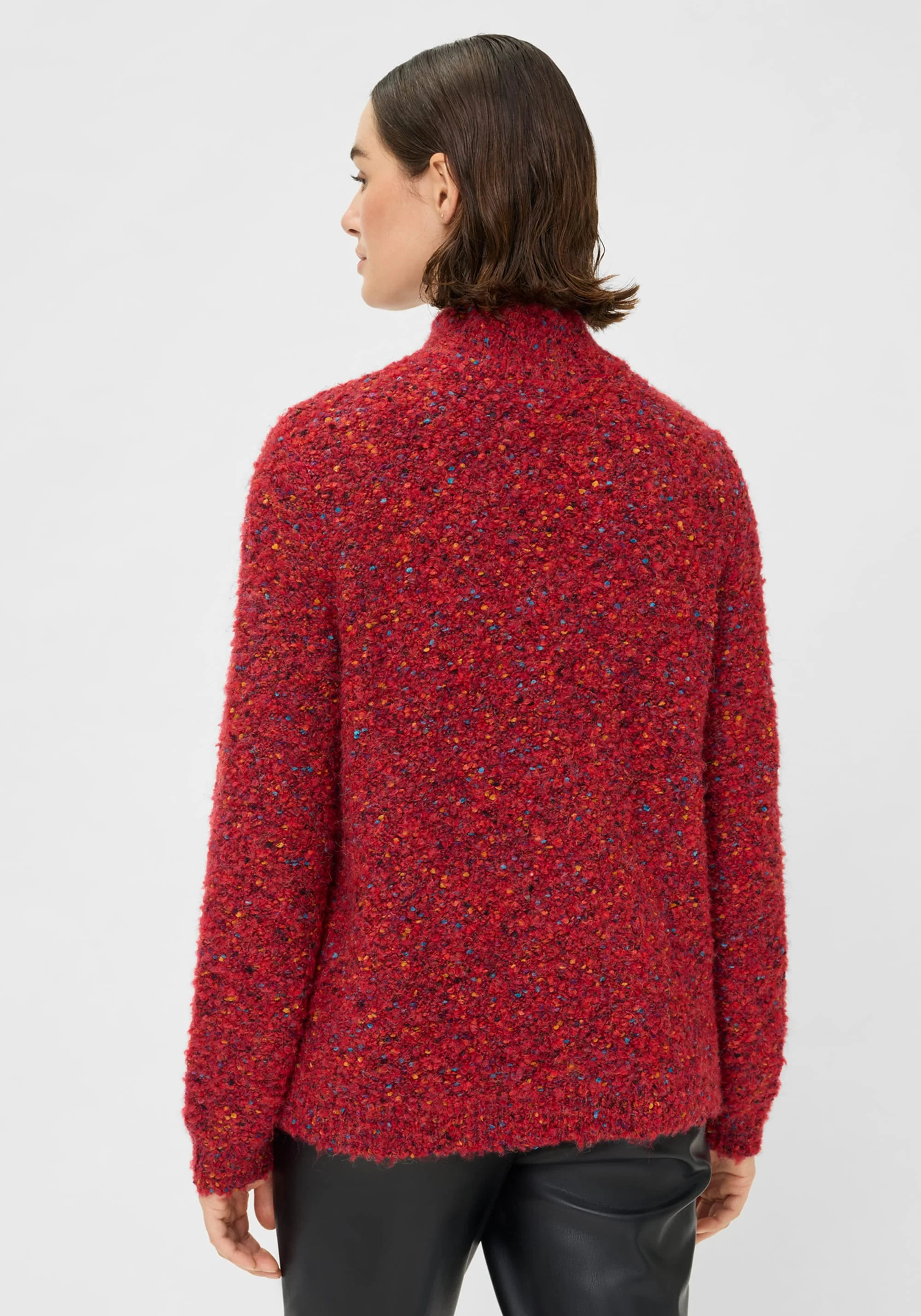 Multi-Colour Bouclé Sweater - Image 2