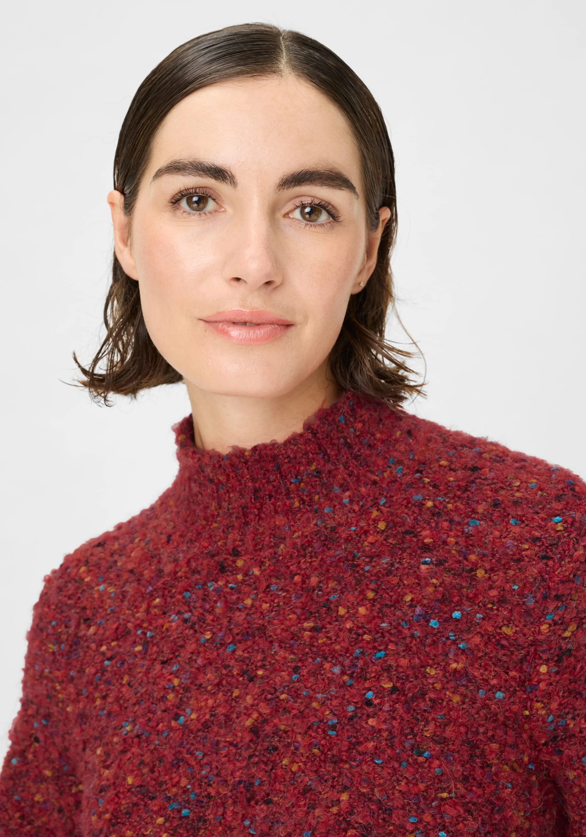Multi-Colour Bouclé Sweater - Image 3