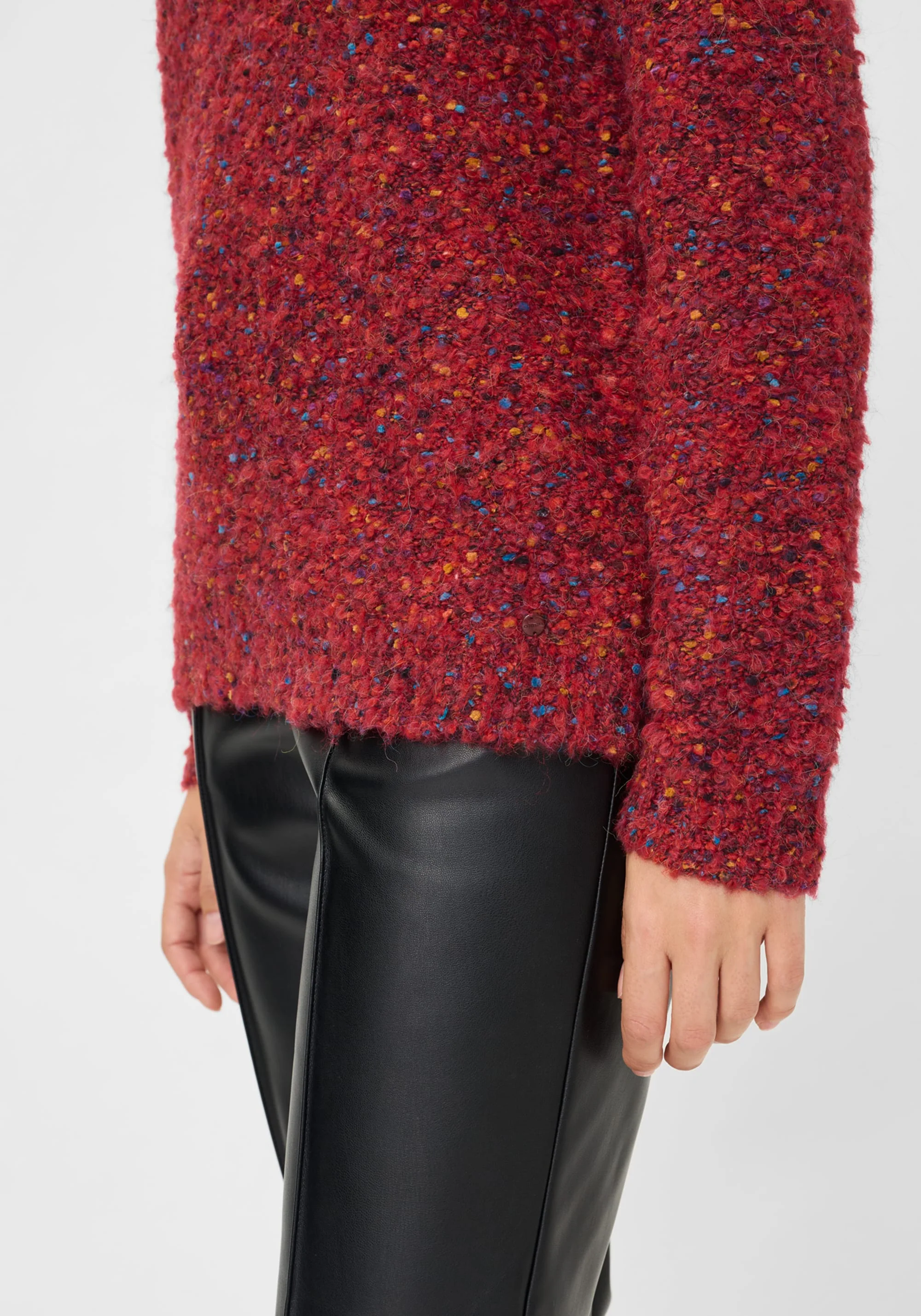 Multi-Colour Bouclé Sweater - Image 4