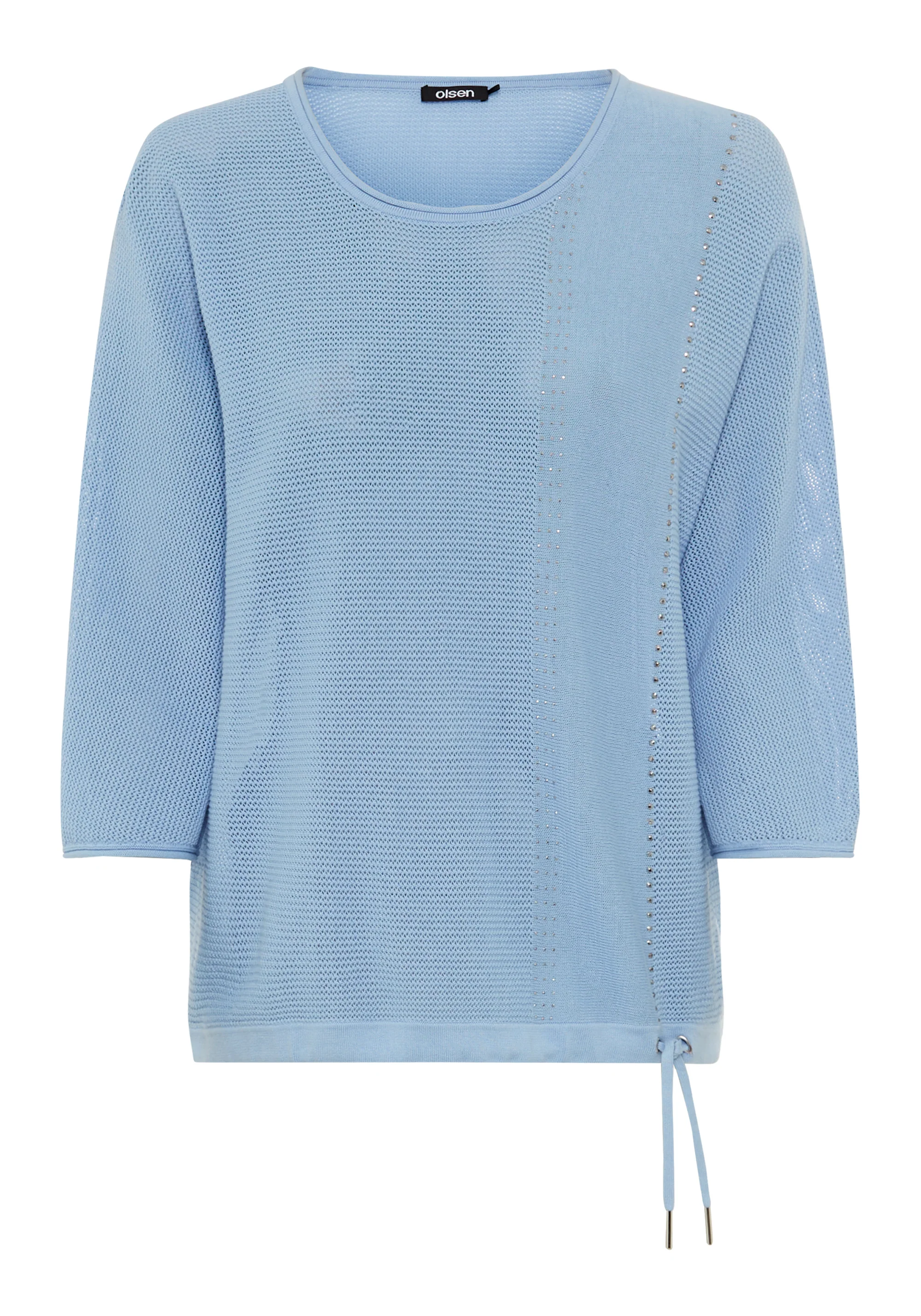 Multi-Knit Embellished Shirt - Image 3