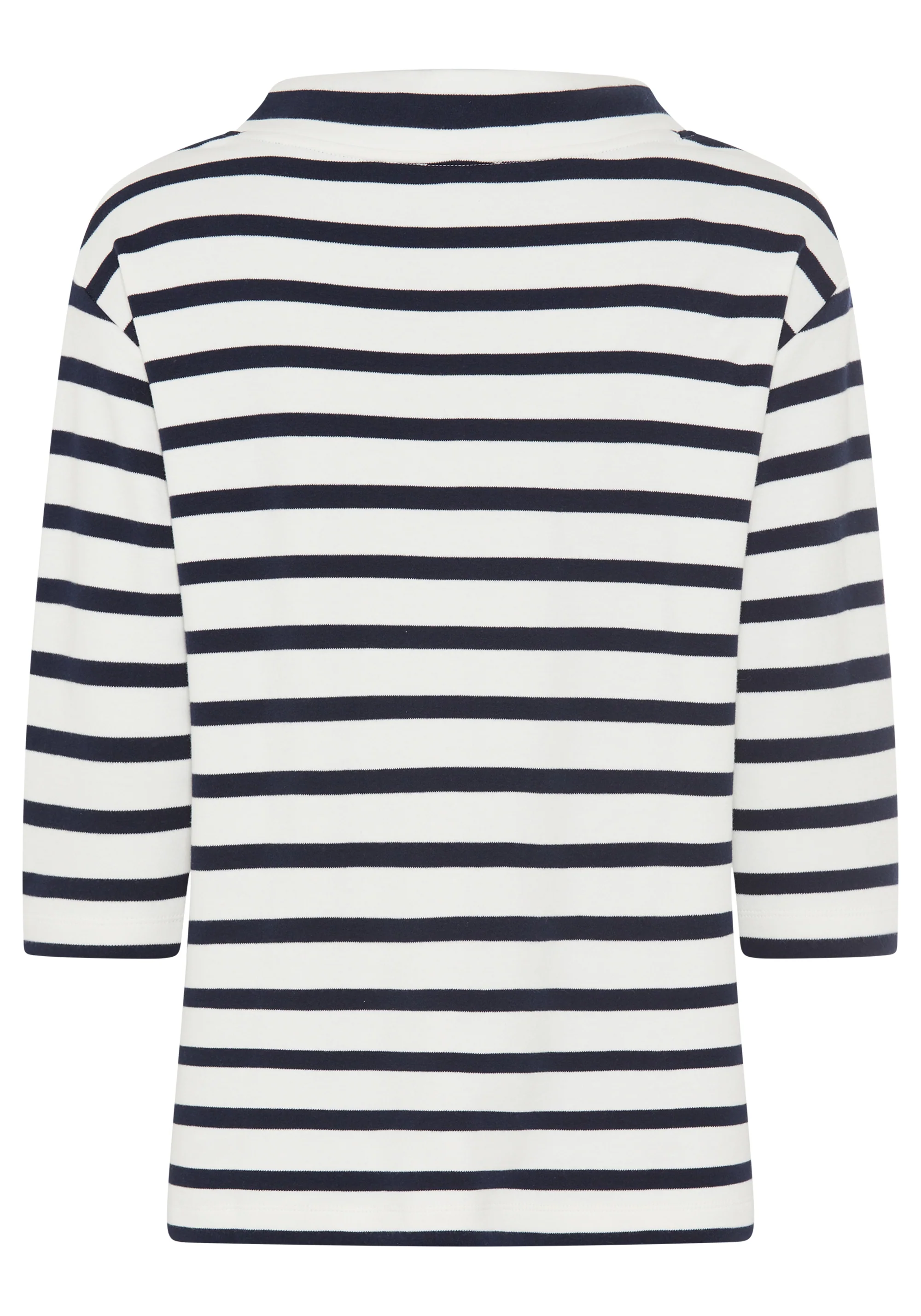 Nautical Striped Jersey Top - Image 5