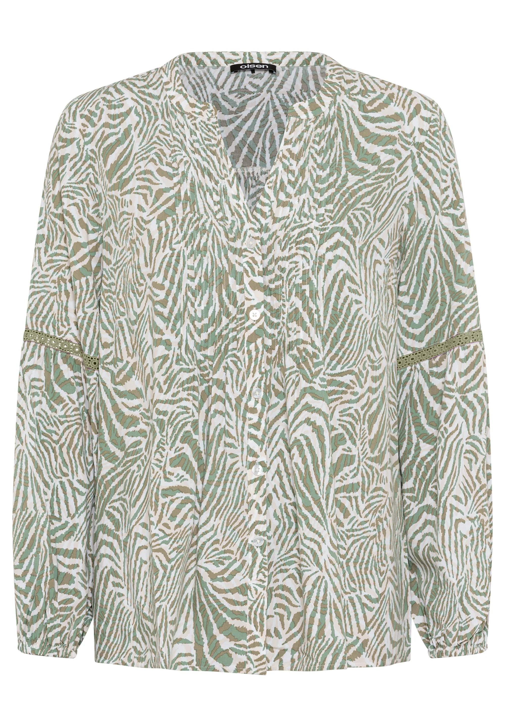 Neo Animal Print Tunic Blouse - Image 3