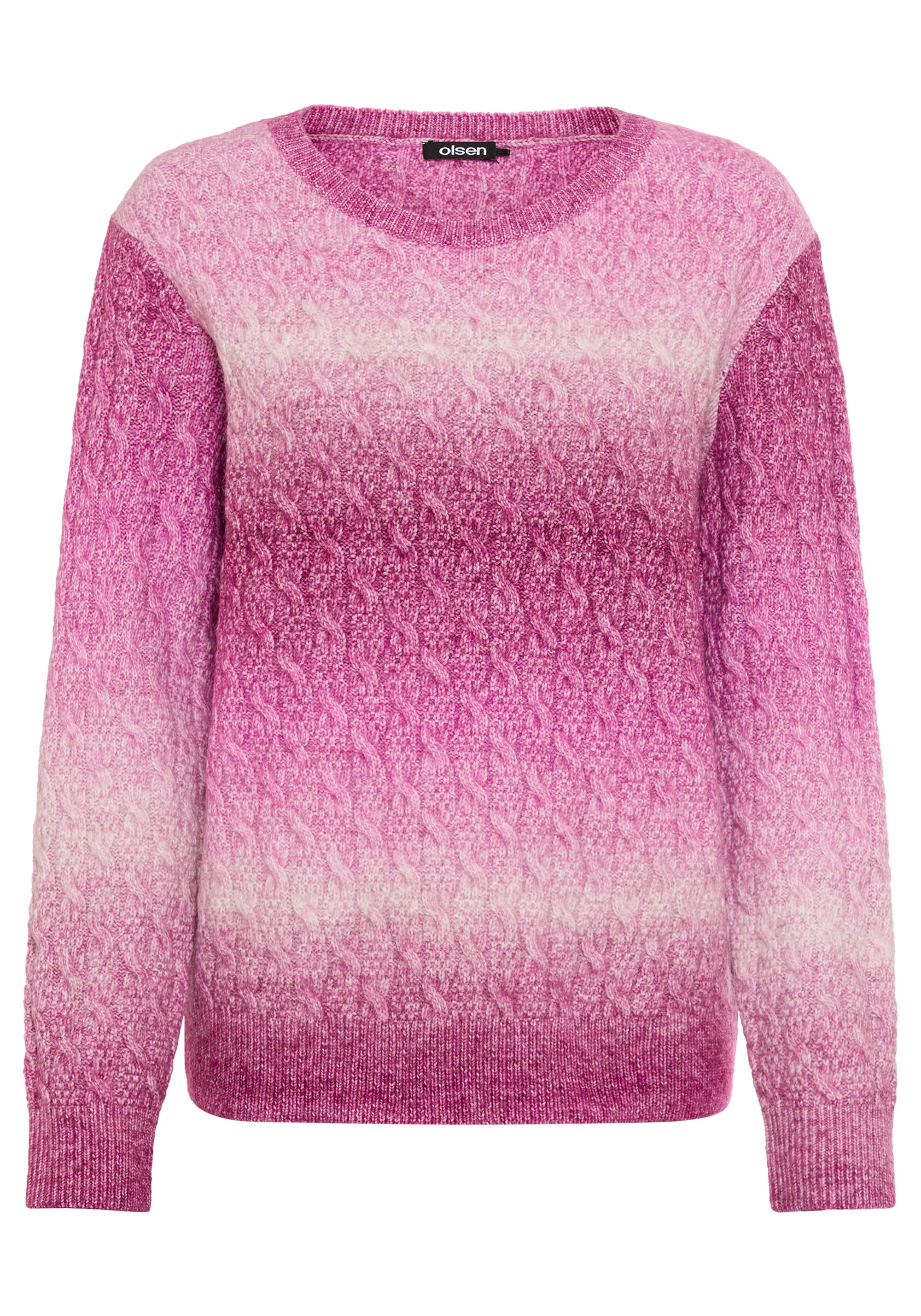 Ombré Cable Knit Sweater - Image 5