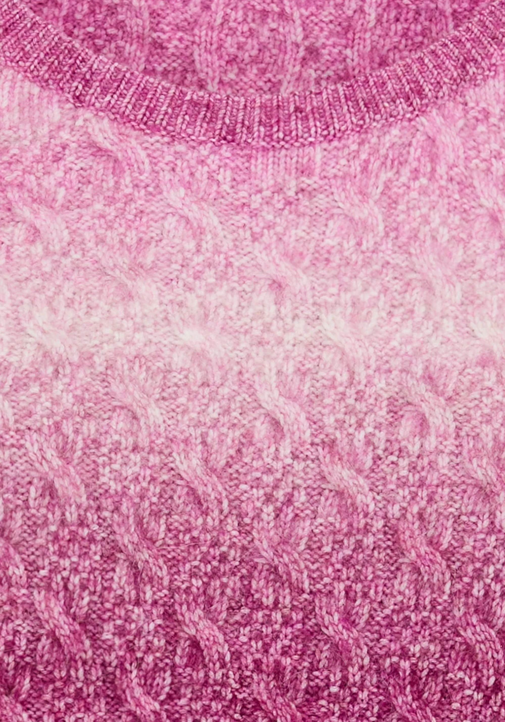 Ombré Cable Knit Sweater - Image 7