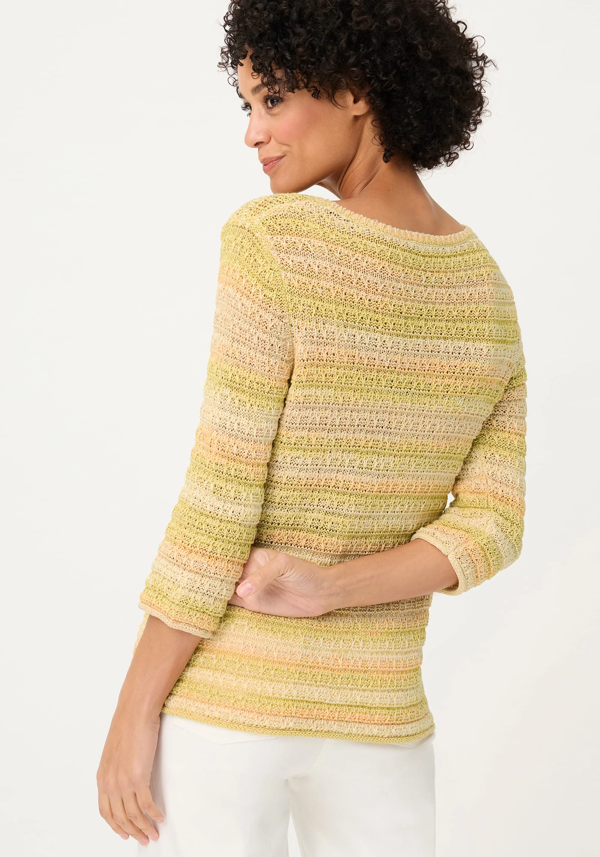 Ombré Stripe Sweater - Image 3