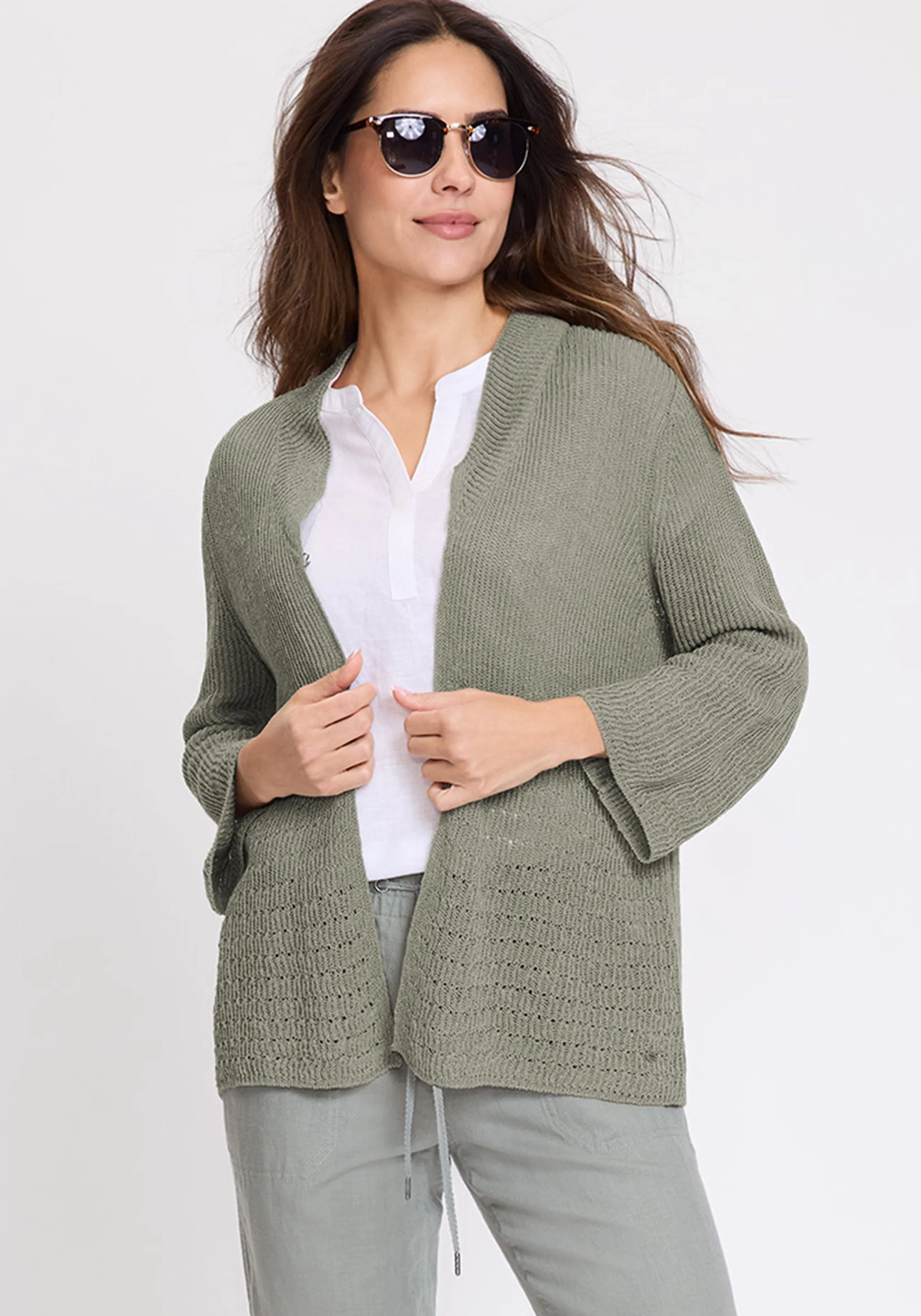 Open Front Cardigan