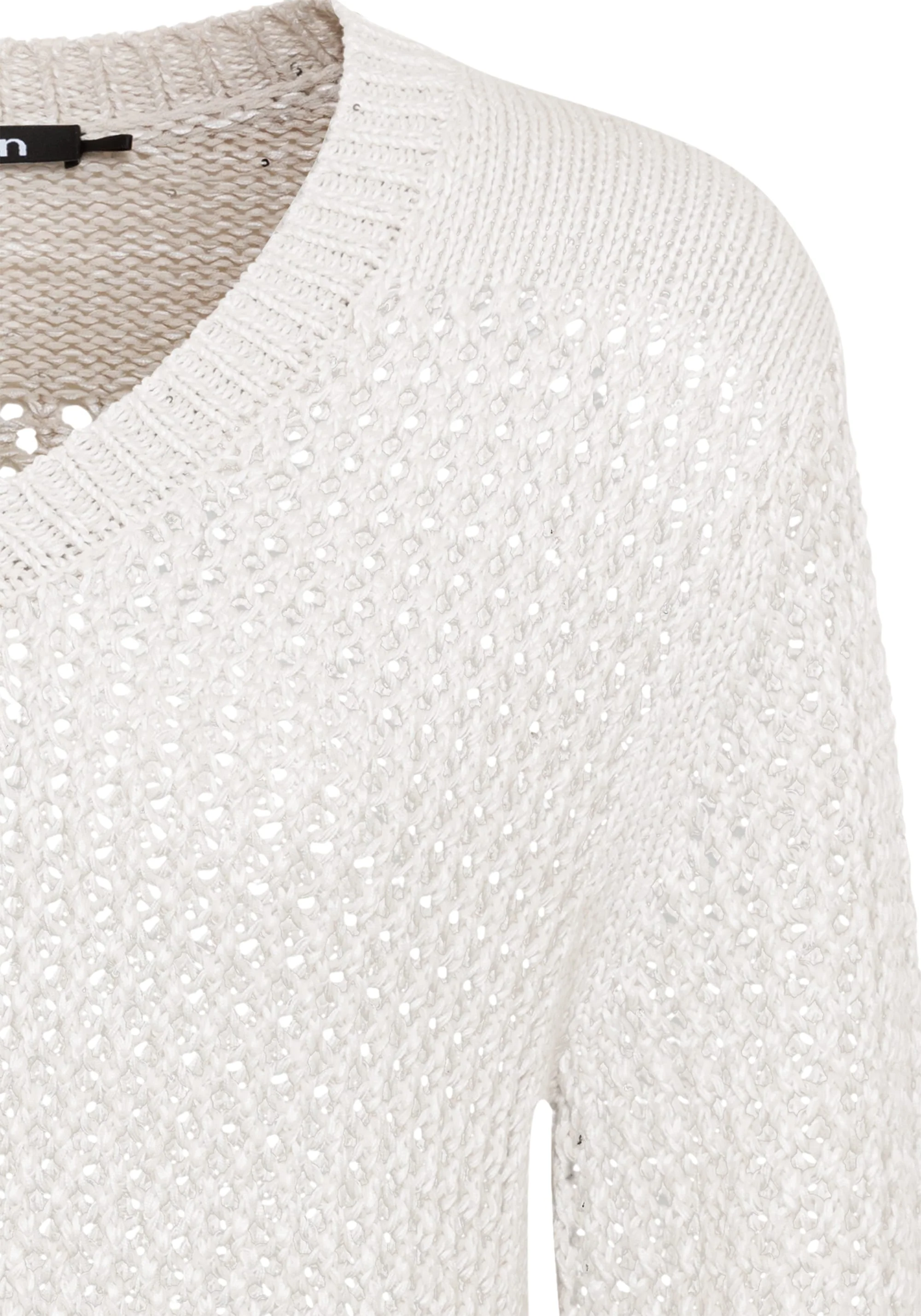 Open Knit Sparkle Pullover - Image 6