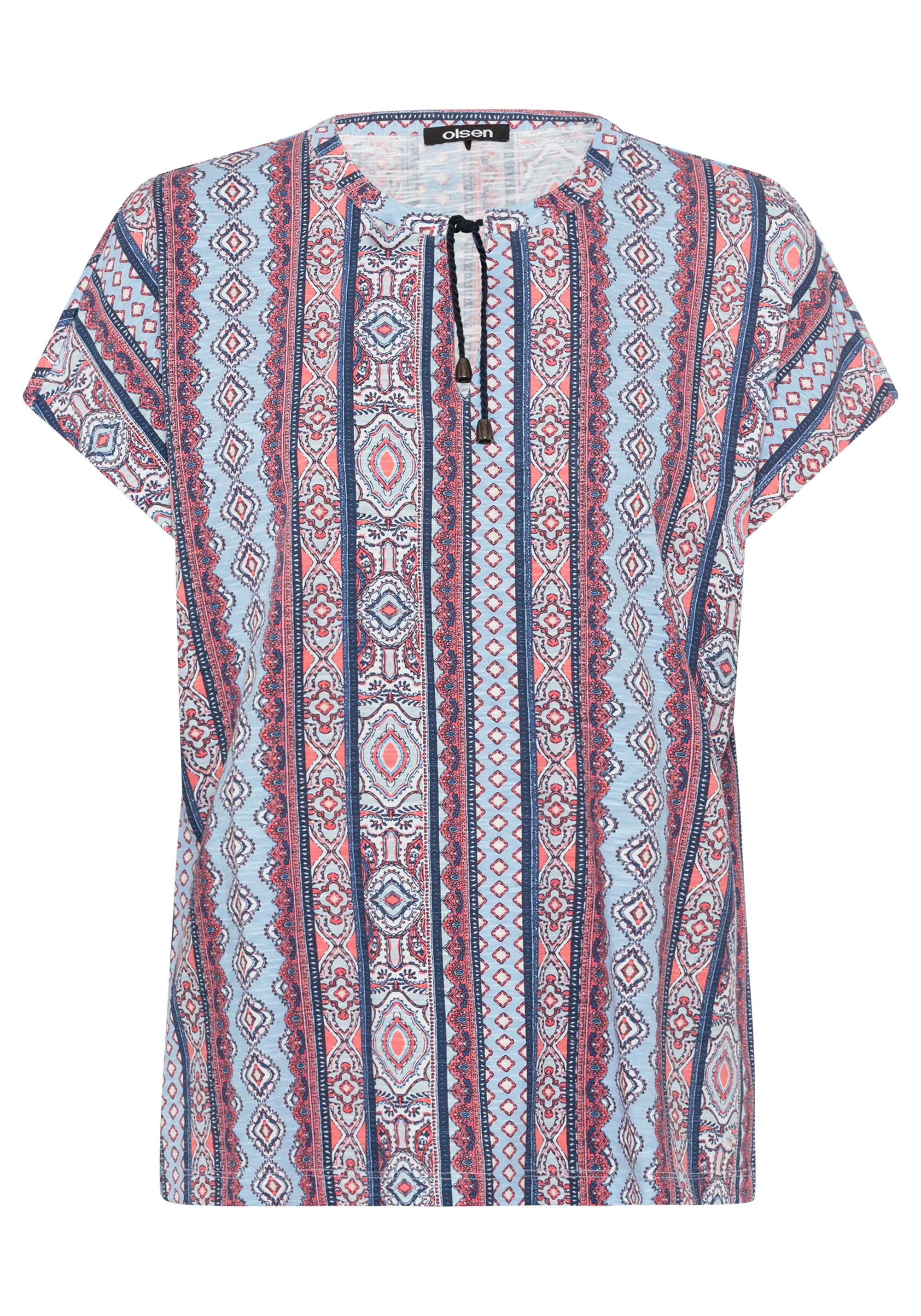 Ornamental Border Print T-Shirt - Image 3