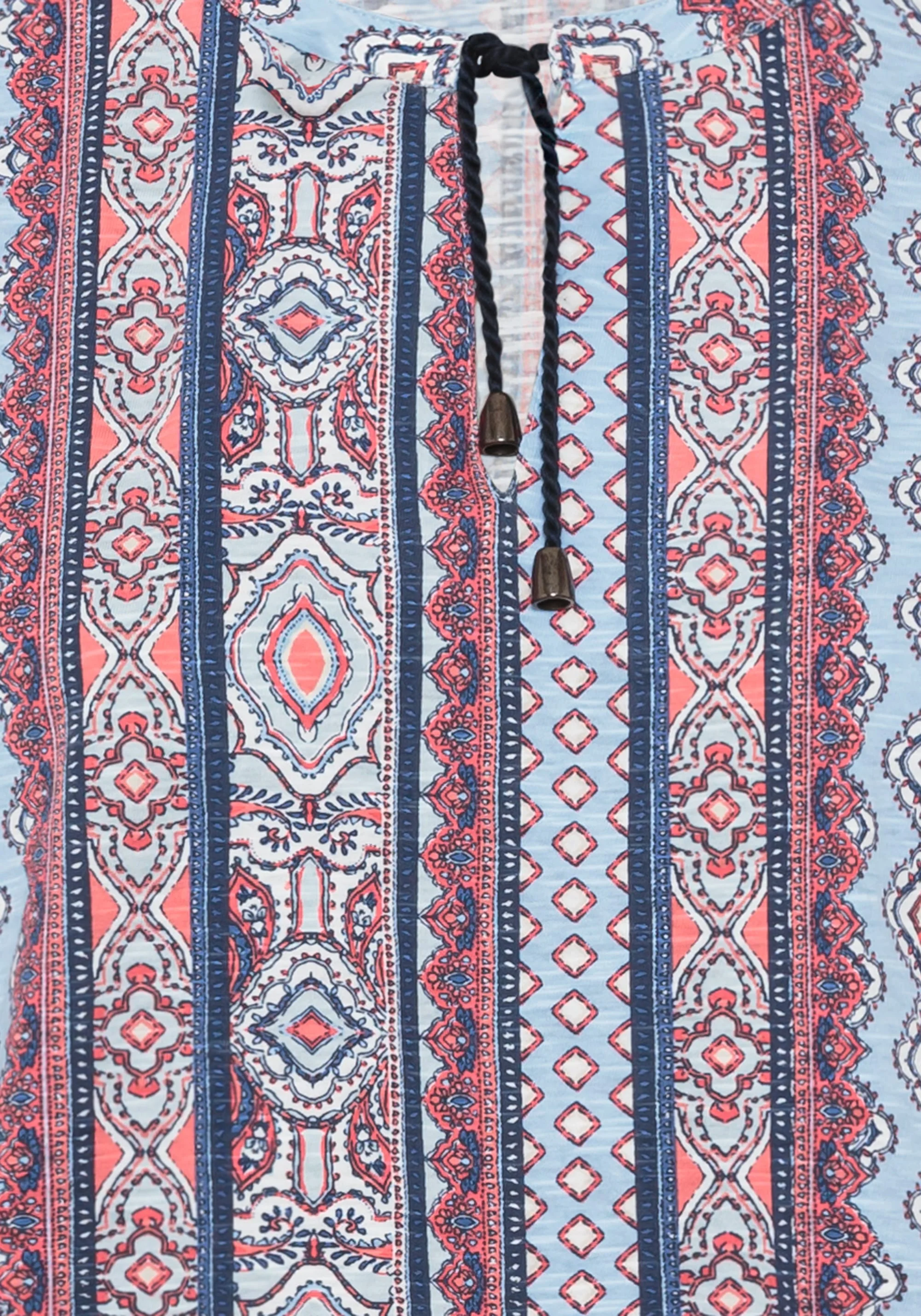 Ornamental Border Print T-Shirt - Image 5