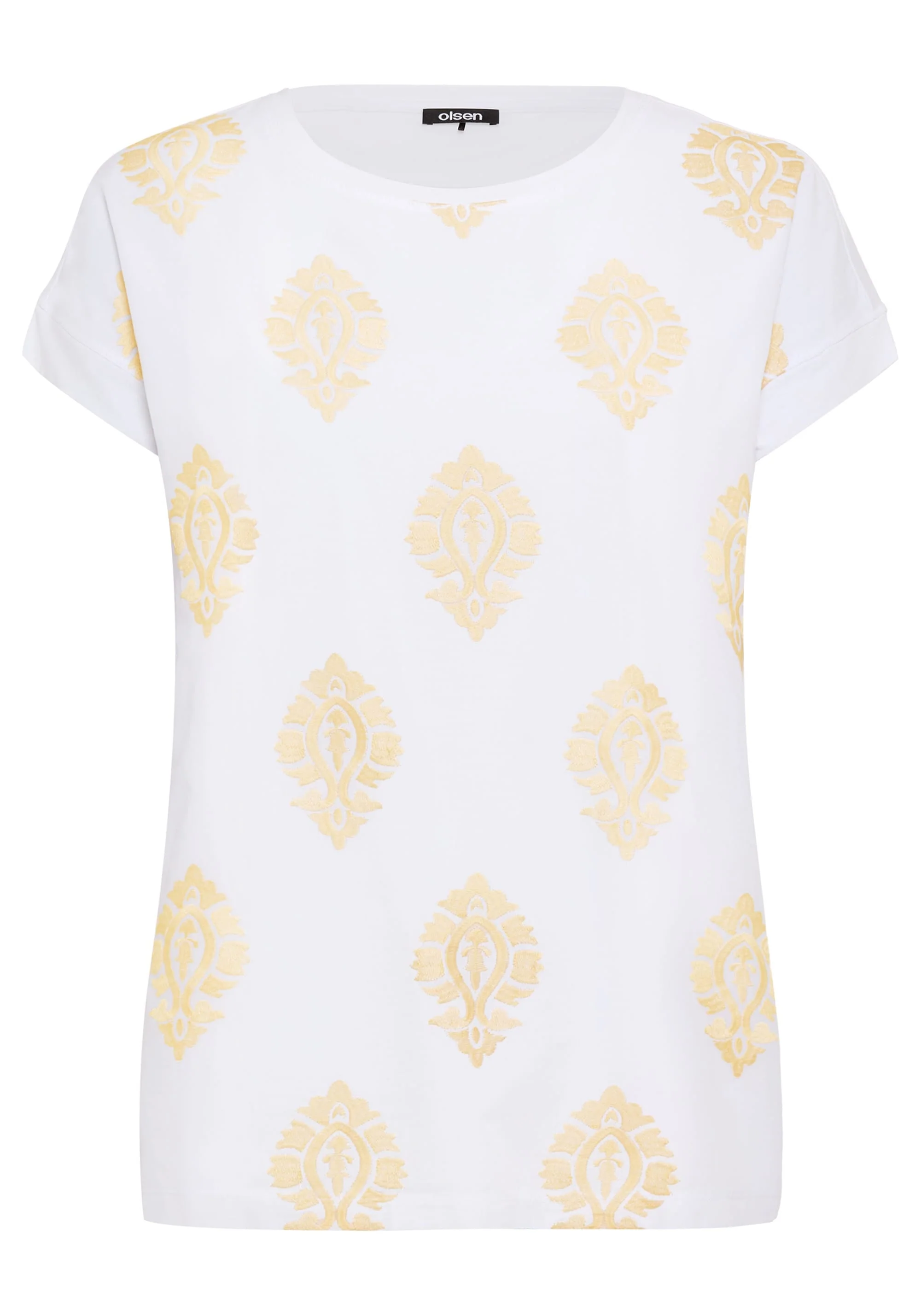 Ornamental Embroidered T-Shirt - Image 5
